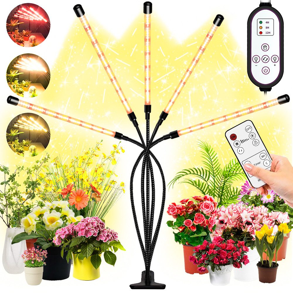 MUPOO Pflanzenlampe Pflanzenlampe,Vollspektrum Pflanzenlicht,Wasserdichte, günstig online kaufen