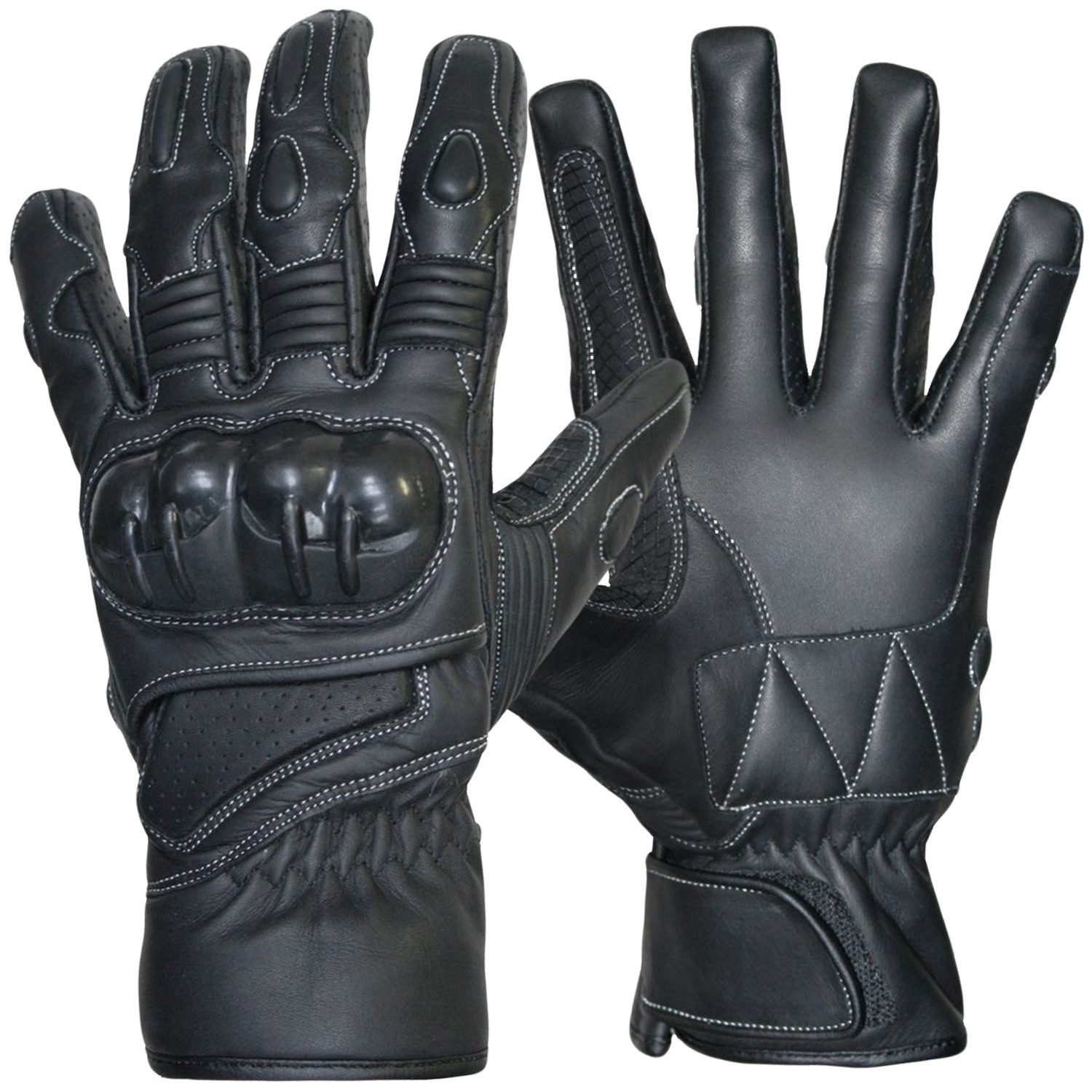 German Wear Motorradhandschuhe GW400G-M7 Motorradhandschuhe Lederhandschuhe günstig online kaufen