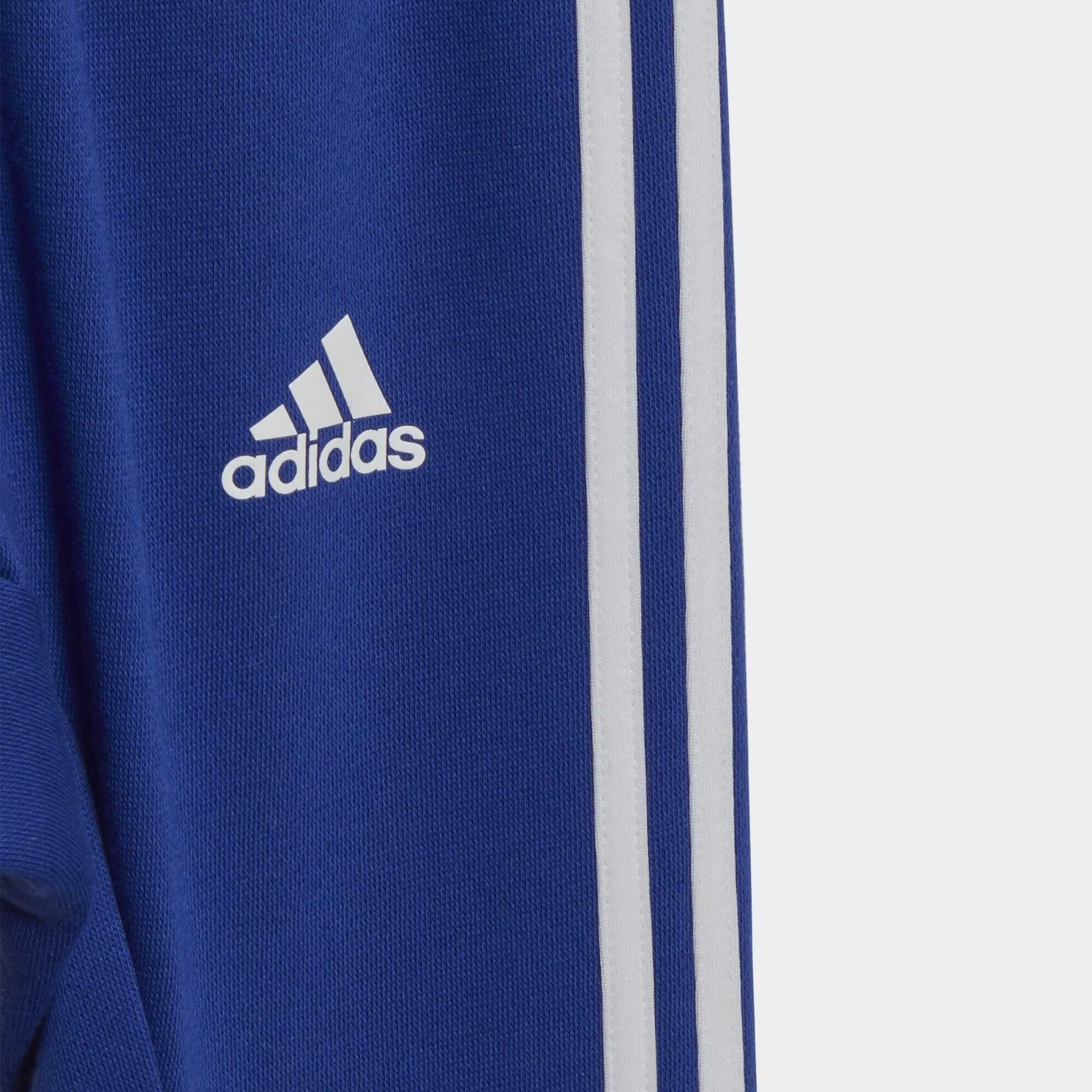 Sportswear / OF Trainingsanzug Blue SPORT Dawn BADGE adidas White JOGGINGANZUG