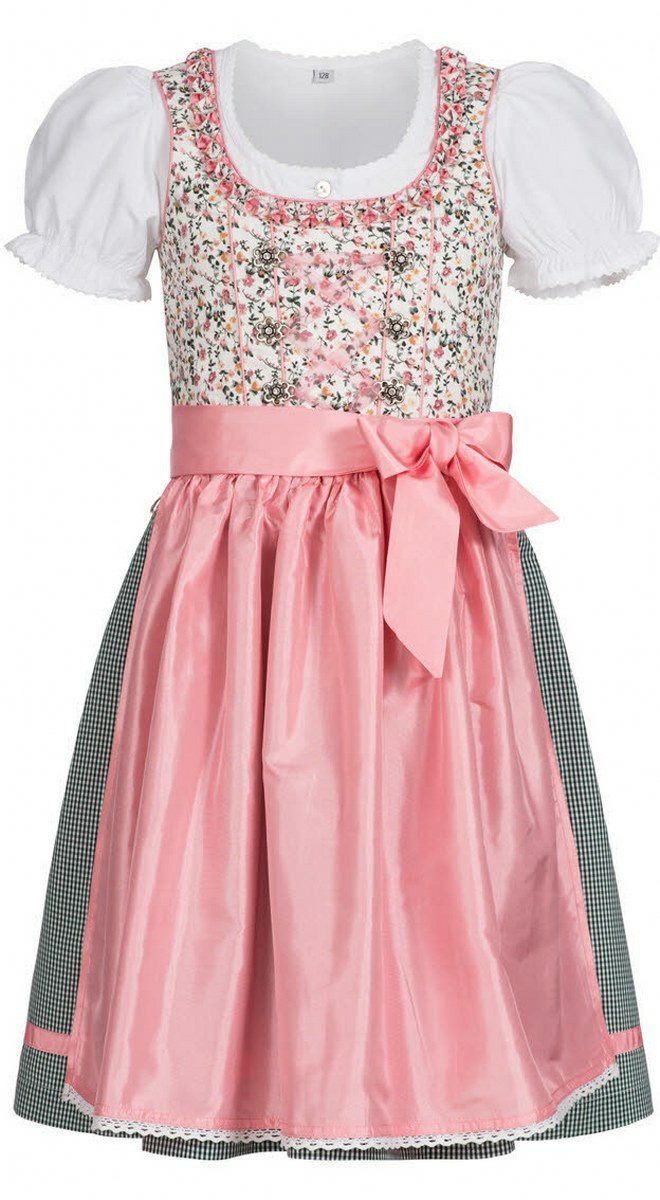 Nübler Jerseykleid Festliche Kleid für Mädchen (keine Angabe, 1-tlg)