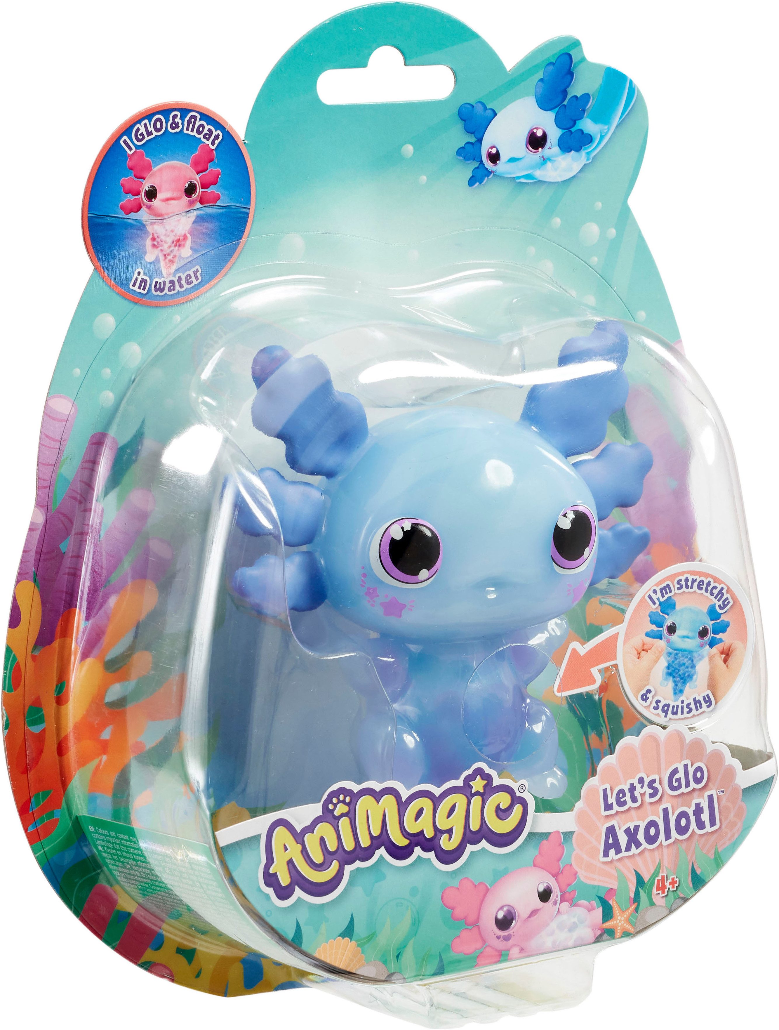 Goliath® Badespielzeug Animagic, Let's glo Axolotl, Schwimm-Axolotl, Farbig günstig online kaufen