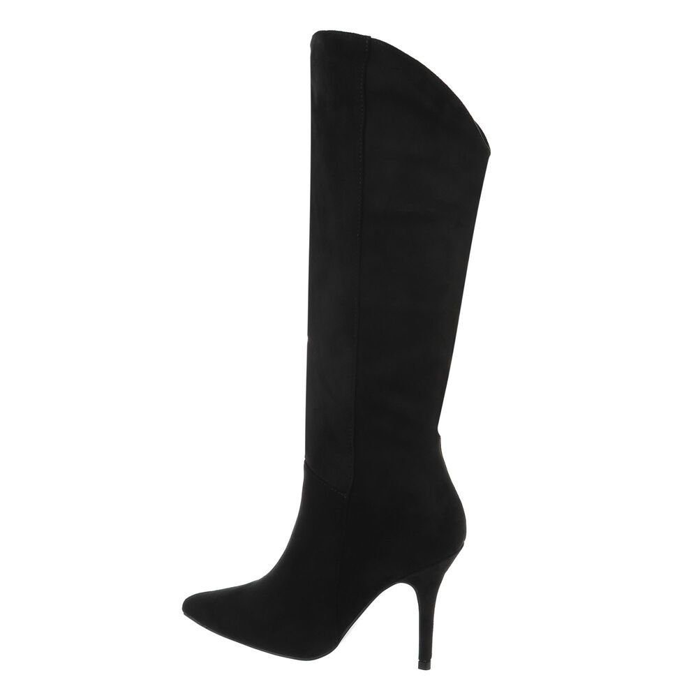 Ital-Design Feminine kniehohe Stiefel mit elegantem günstig online kaufen