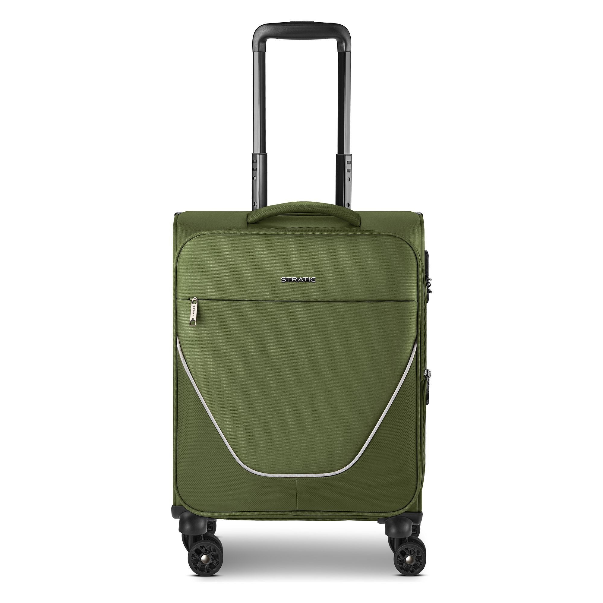 Stratic Handgepäck-Trolley taska, 4 Rollen, Polyester