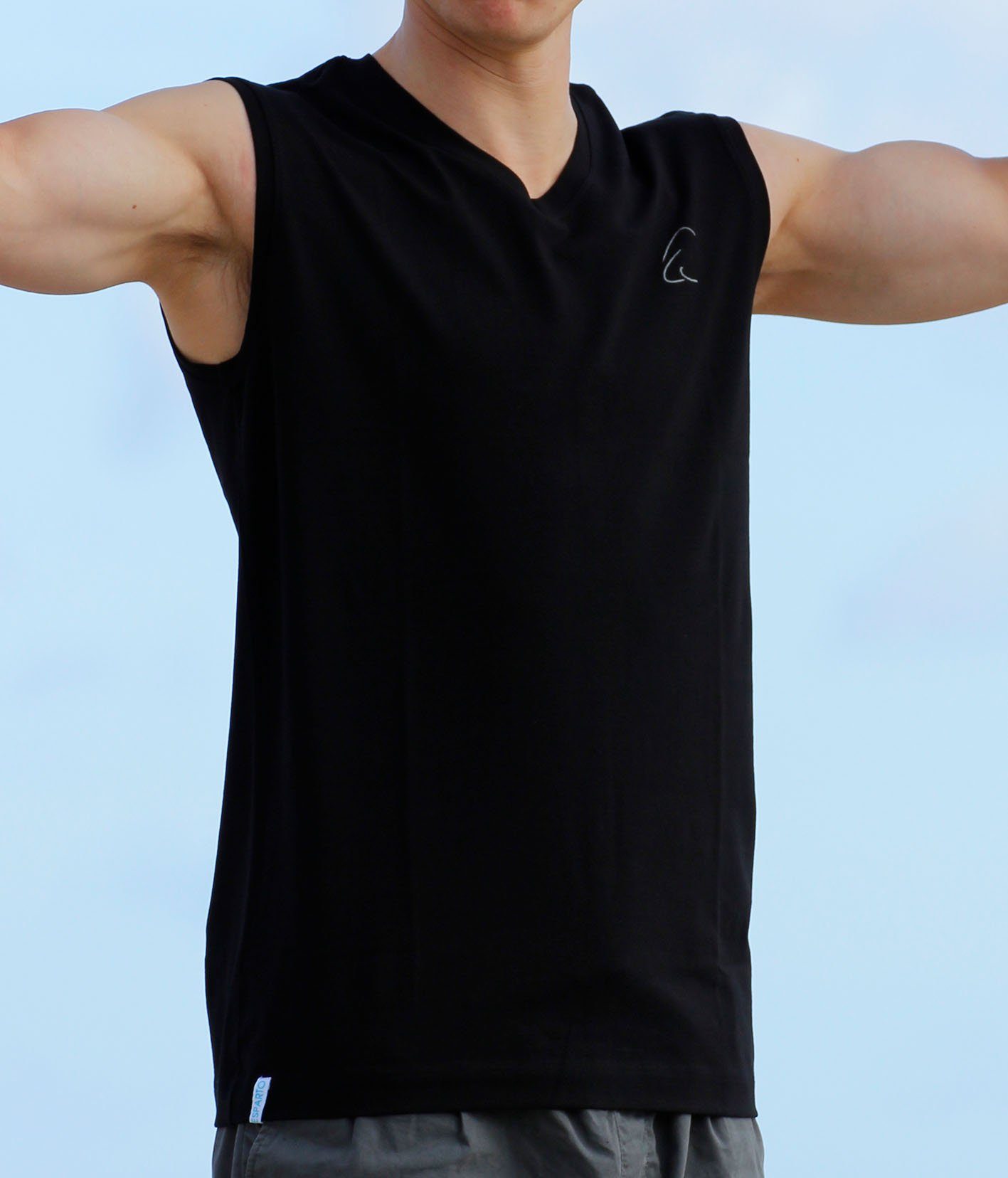 ESPARTO Tanktop Herren-Tanktop Takat in Bio-Baumwolle günstig online kaufen