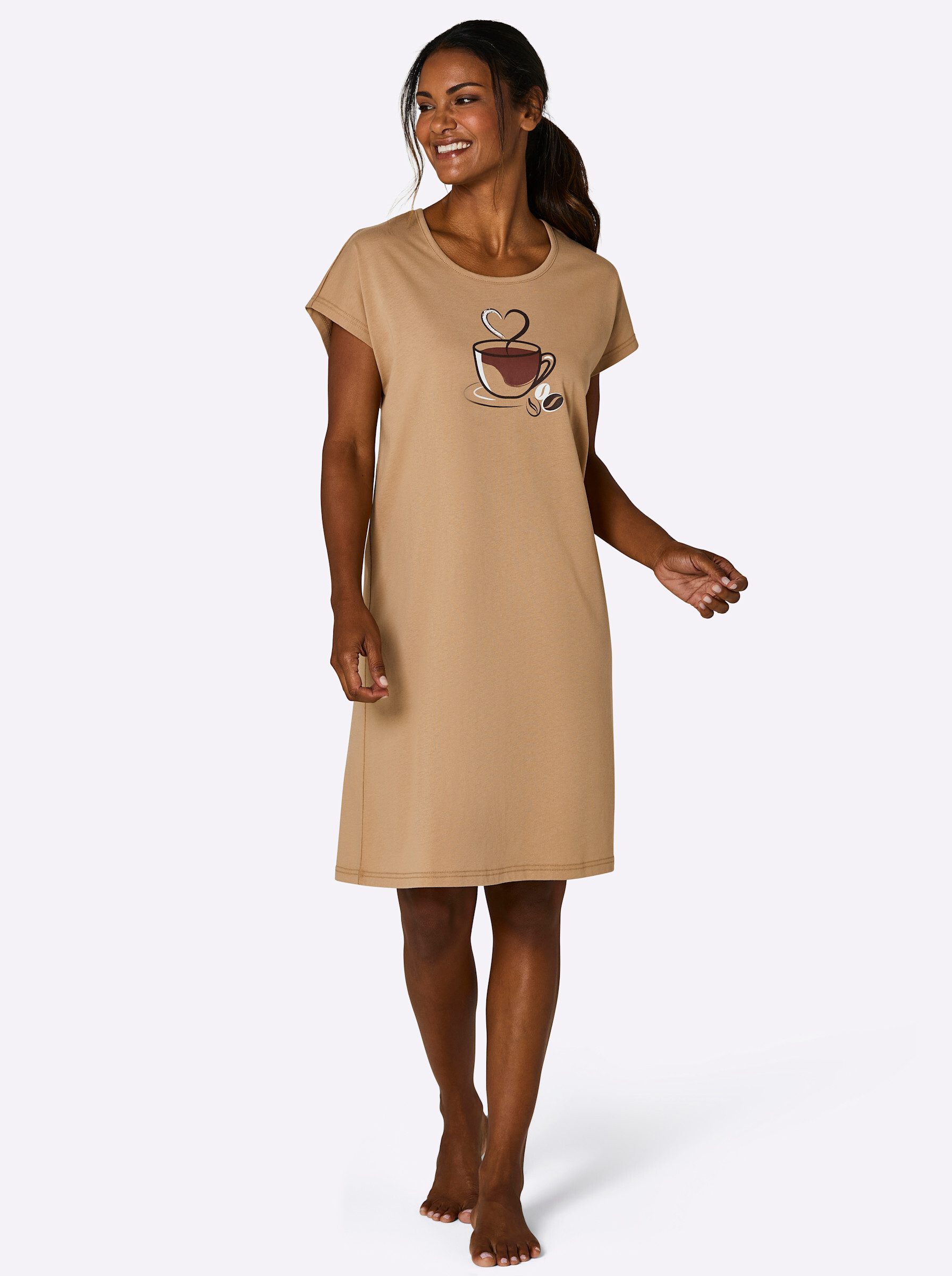 Witt Sleepshirt Sleepshirts Kurzarm (2-tlg) – Bild 3 von 5
