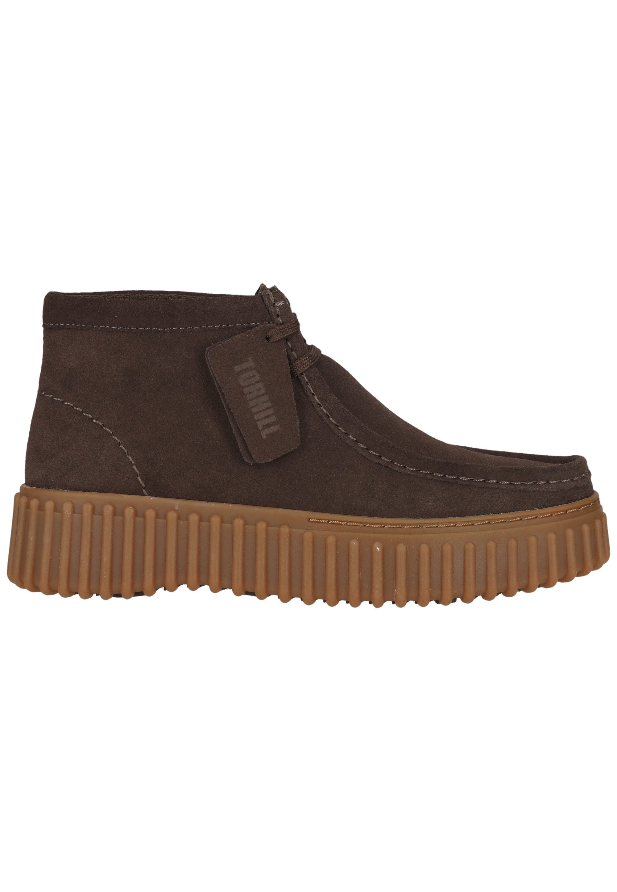 Clarks Torhill Moss Mokassin mit gerippter Laufsohle