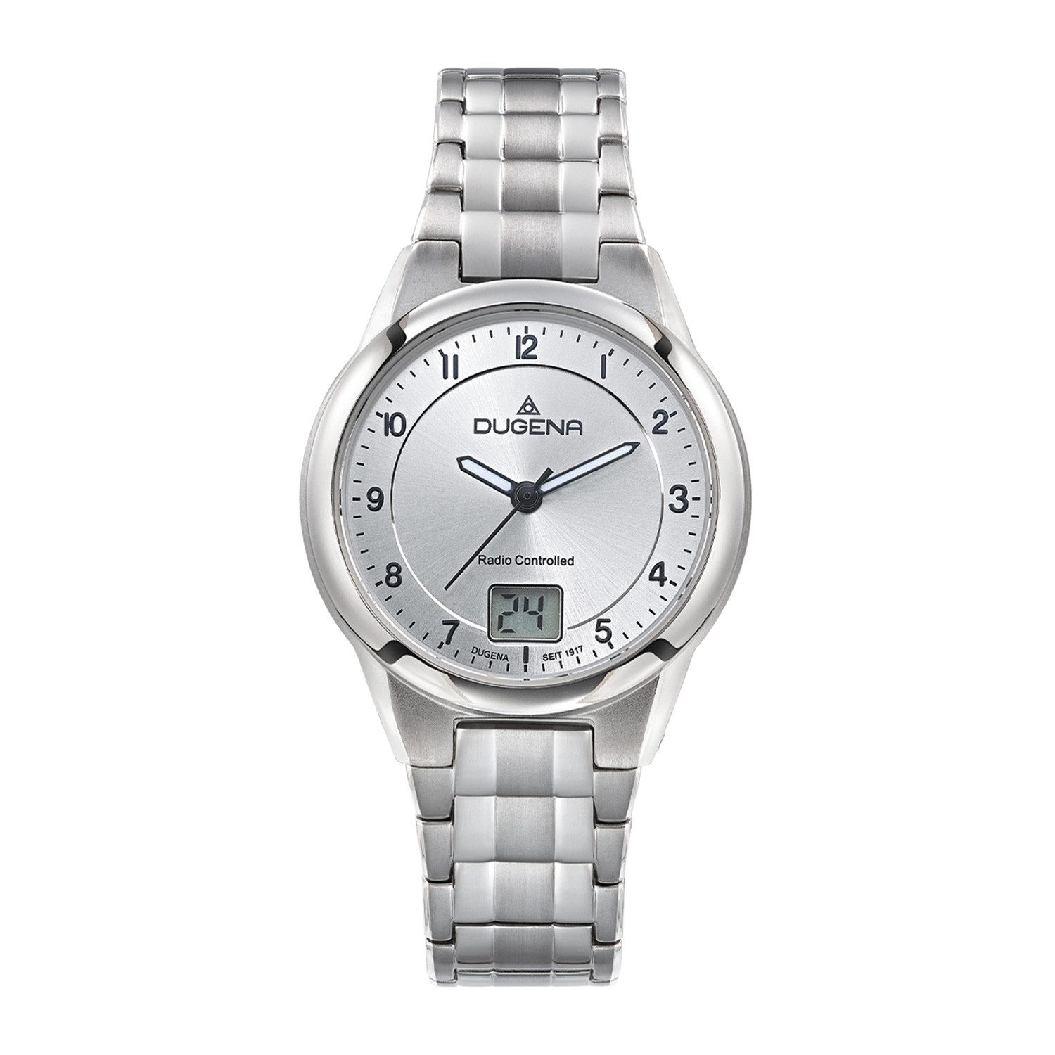 Dugena Quarzuhr Gent Funk 4461126, Titan, günstig online kaufen