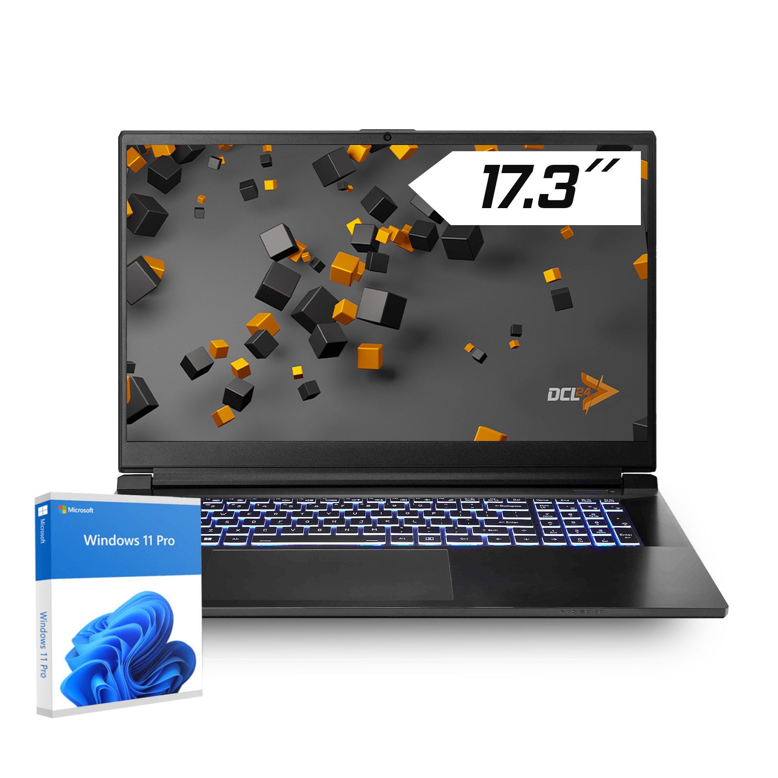 dcl24.de RGB Gaming-Notebook