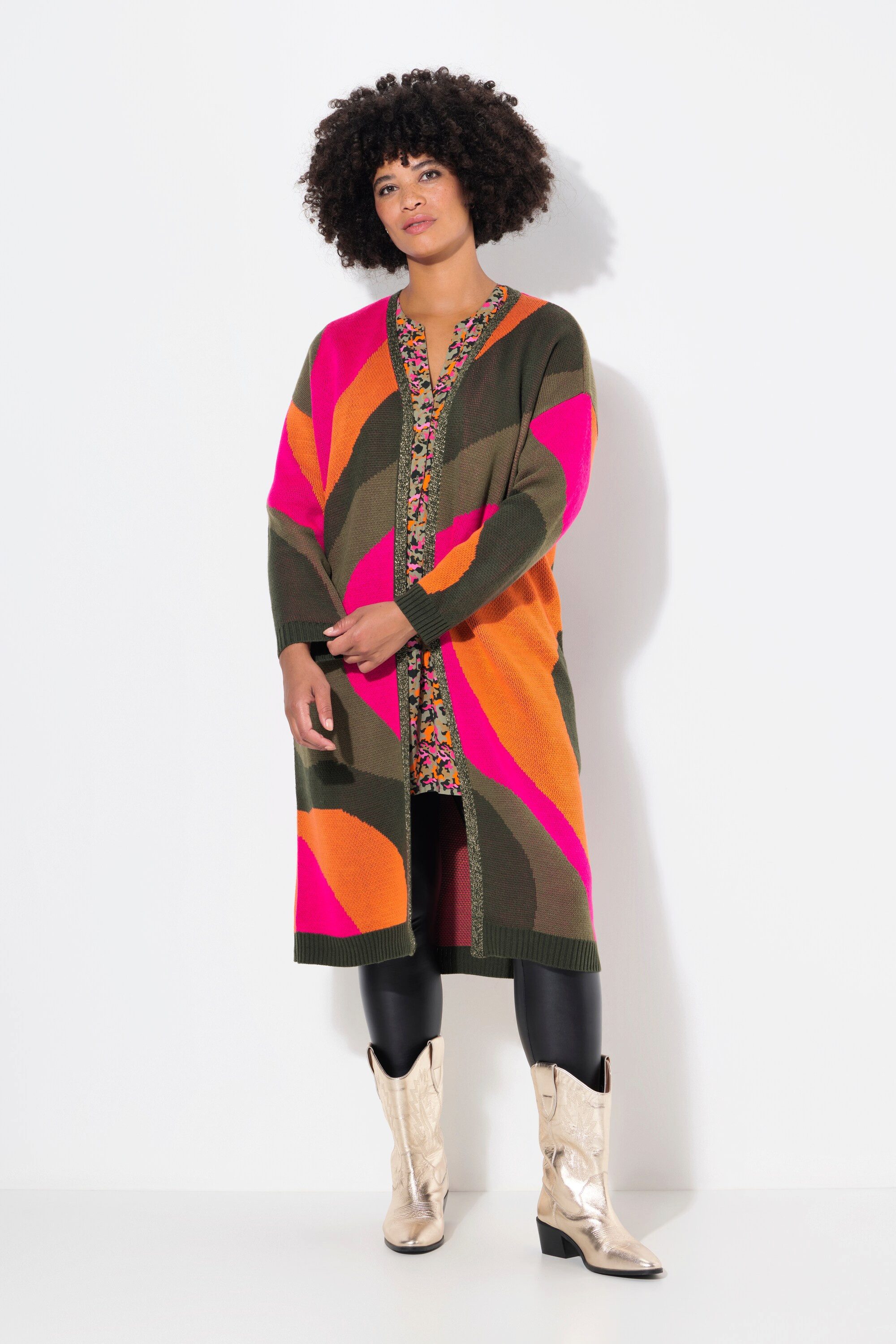 Angel of Style Strickjacke Long-Strickjacke Feinstrick günstig online kaufen