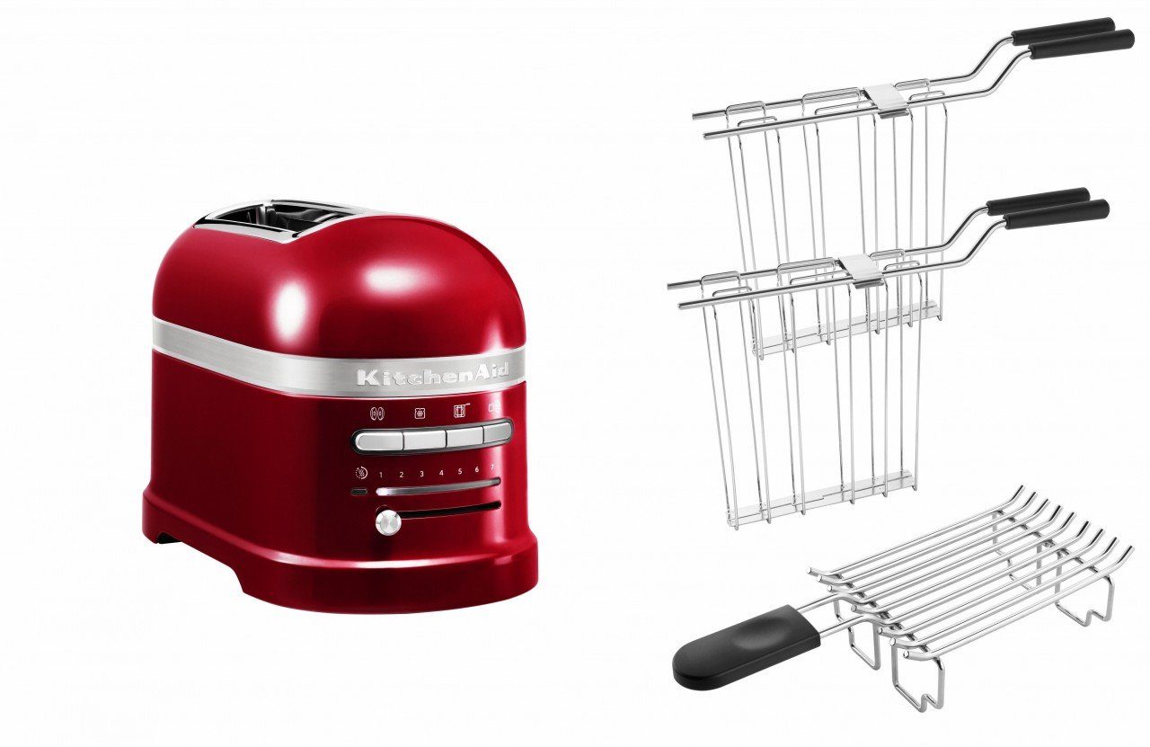 KitchenAid Toaster KitchenAid Paket 2, 2-Scheiben Toaster Artisan 5KMT2204