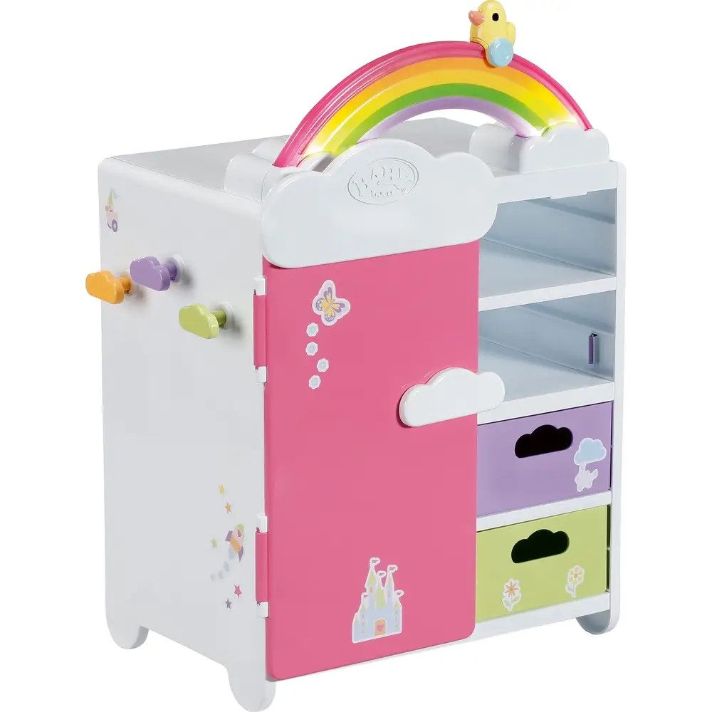 Zapf Creation® Puppen Accessoires-Set BABY born Regenbogen Schrank – Bild 5 von 5