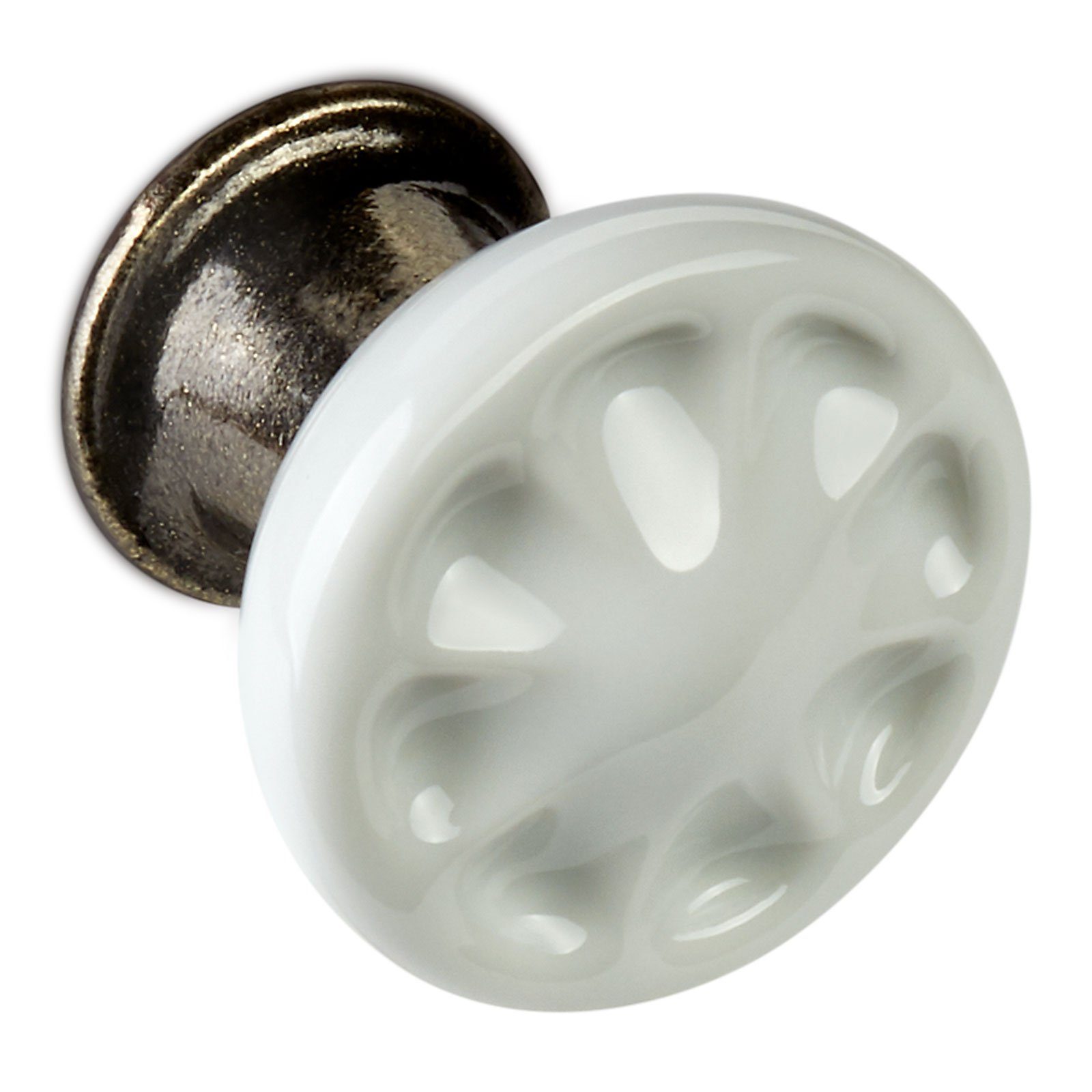 Möbelknopf Porzellanknopf META Ø 33 mm