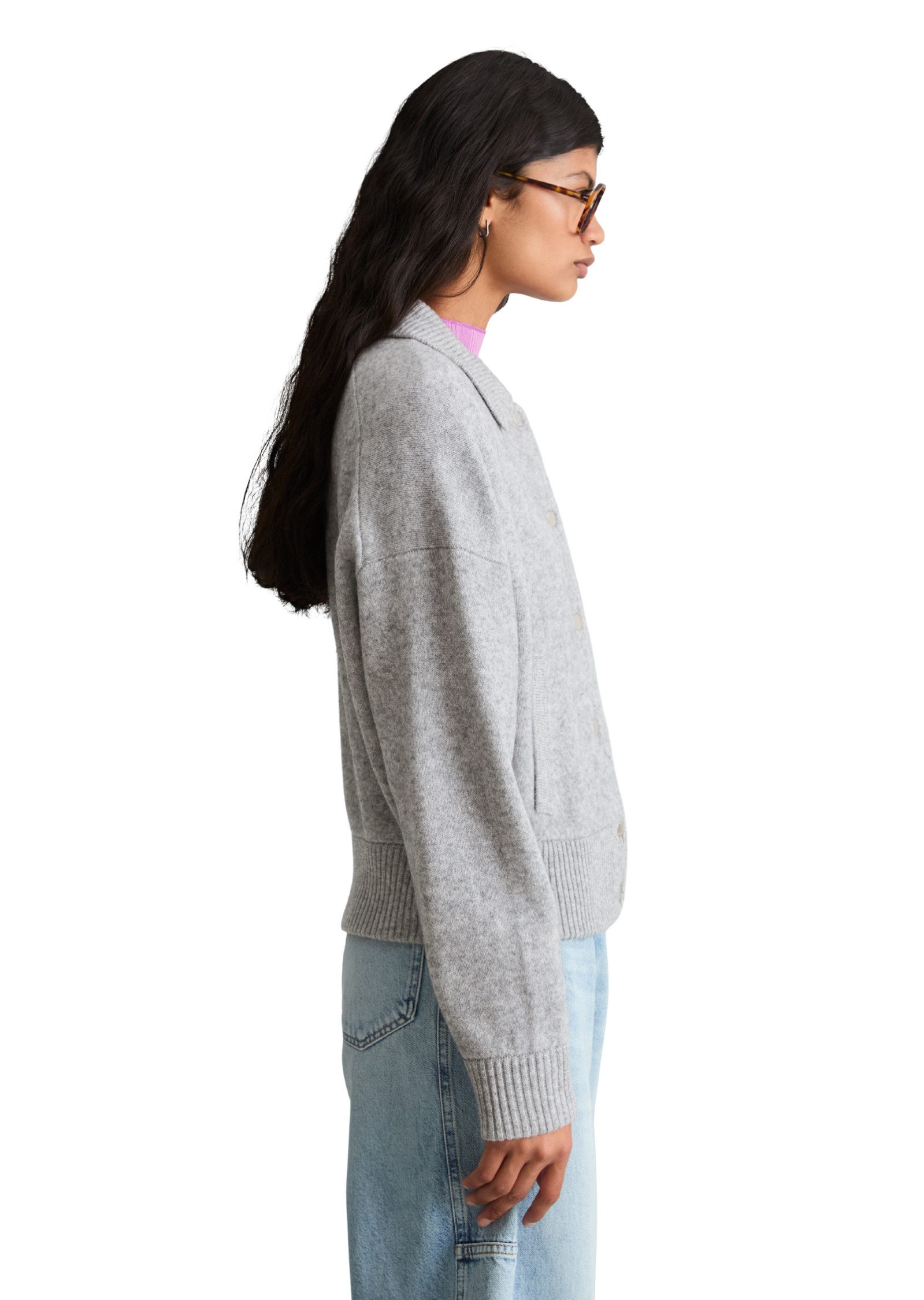 Marc O'Polo DENIM Cardigan aus softer Schurwolle – Bild 2 von 5