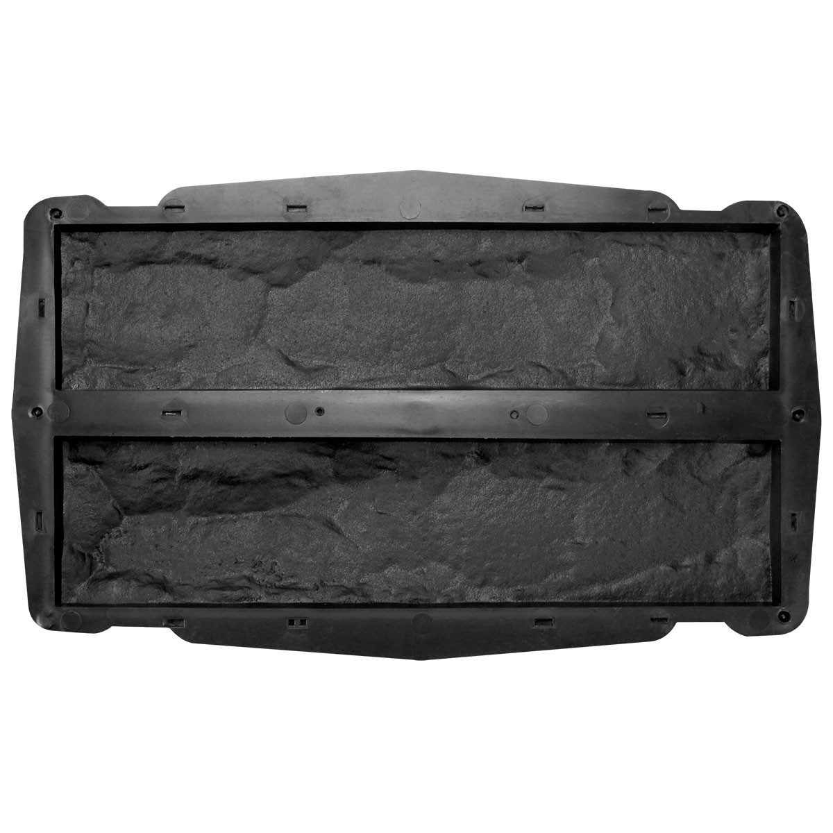 @tec Leichtbeton-Bauplatte Betonform Wandfliesen 2-in-1 Basaltoptik 33x17cm