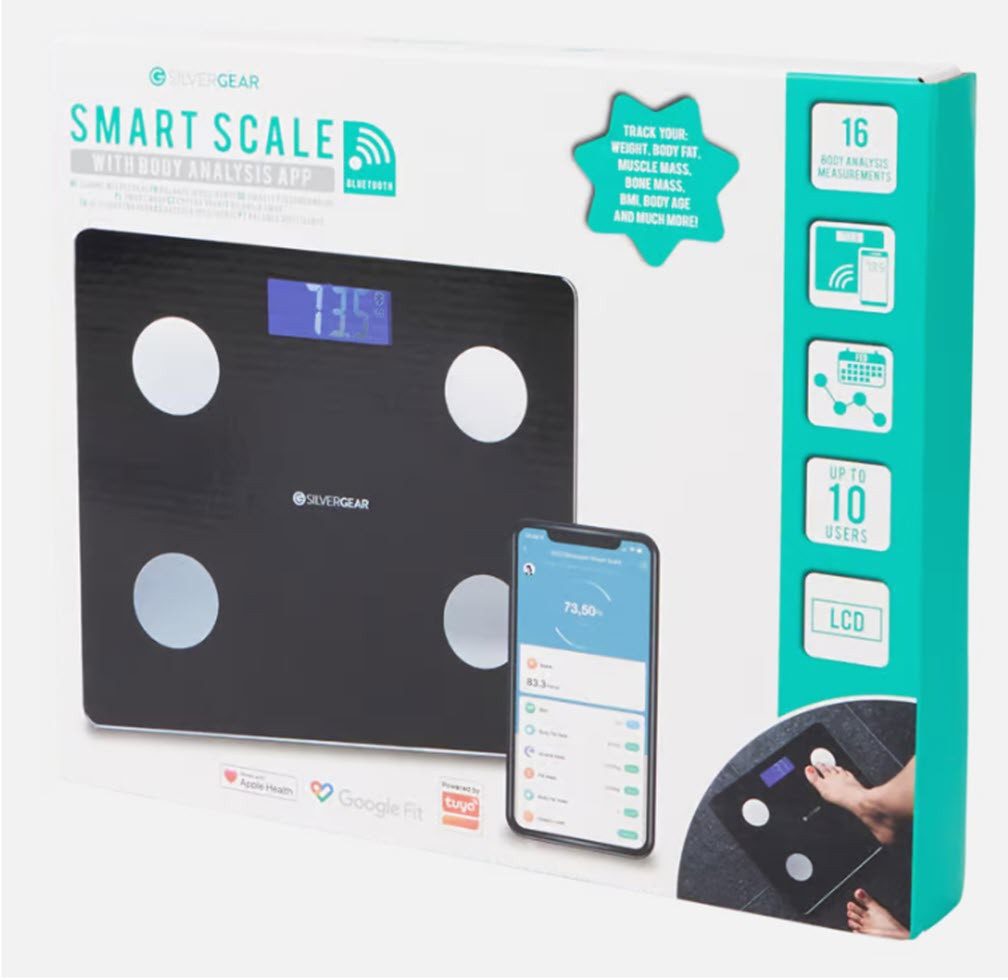 ZD Trading Personenwaage Smarte Personenwaage Körperwaage