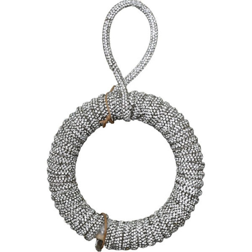 Exner GmbH Garten- & Wohnaccessoires Dekohänger Exner Ringanhänger, silber, 12x12cm, EXNER-283628 (1 St)