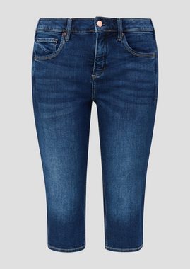 QS Bequeme Jeans Capri-Jeans Catie / Slim Fit / Mid Rise / Slim Leg