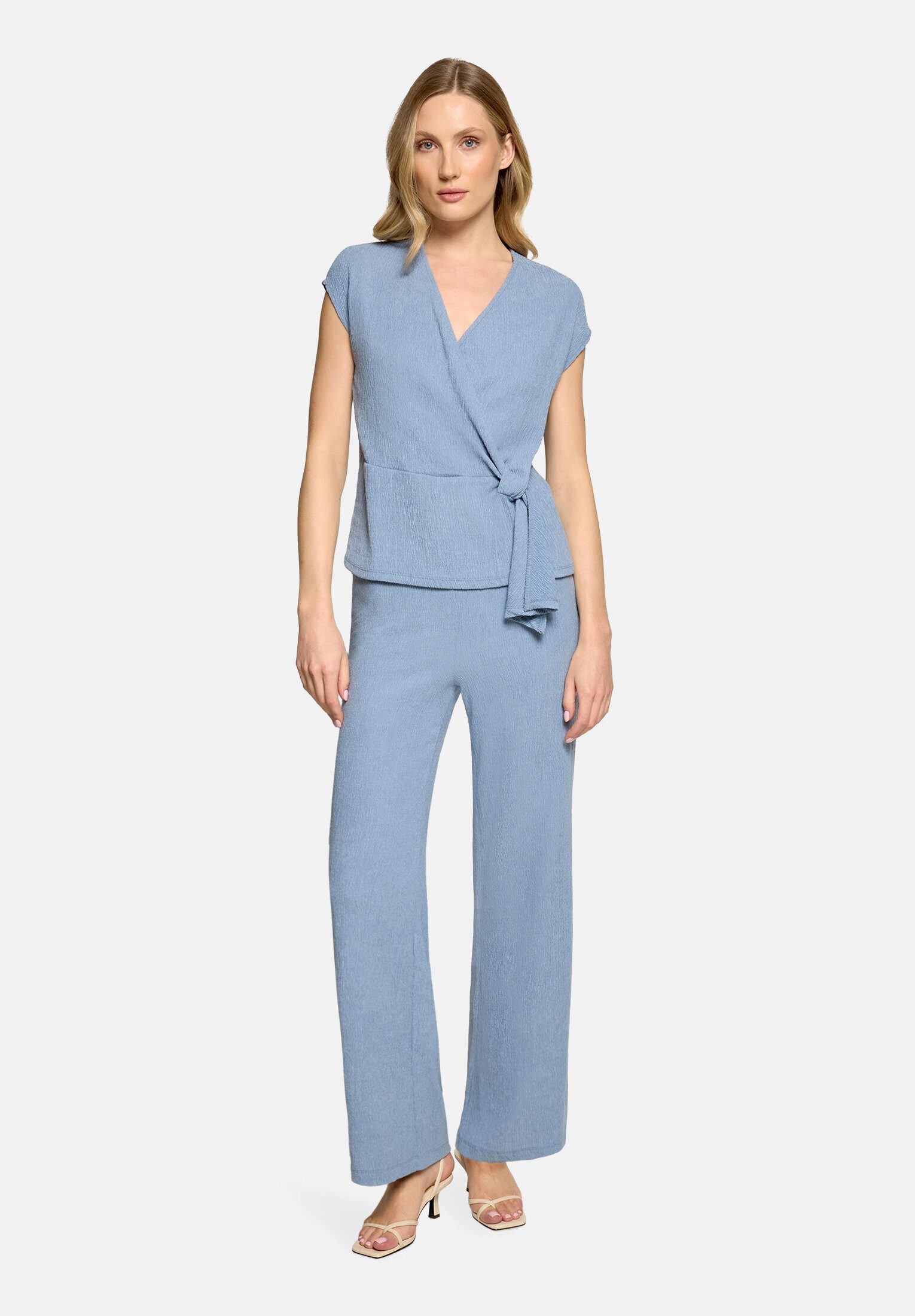 Cartoon Stoffhose Damen mit weitem Bein