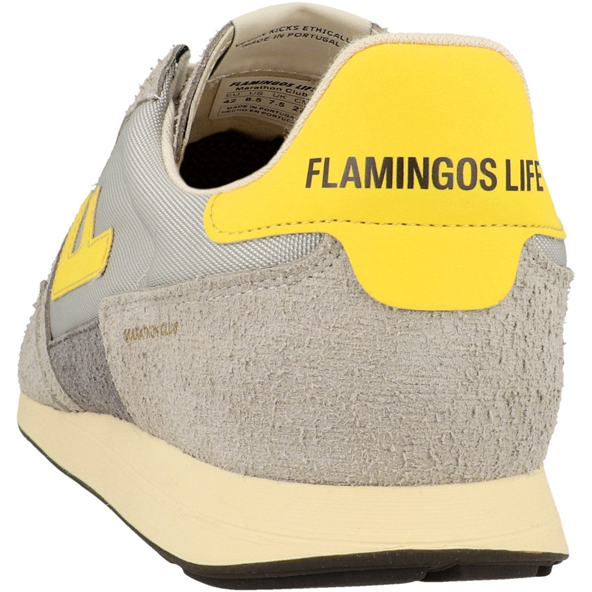 Flamingos Life Marathon Club Unisex Erwachsene Sneaker Turnschuhe, Sportschuhe, Freizeitschuhe, Halbschuhe, Schnürschuhe