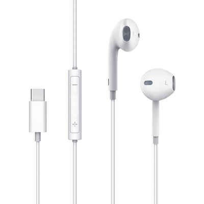 mcdodo »Mcdodo HP-6070 In Ear Kopfhörer Stereo Headset USB-C TYP-C mit Mikrofon Fernbedienung für Huawei Xiaomi ZTE Oppo Weiß« In-Ear-Kopfhörer