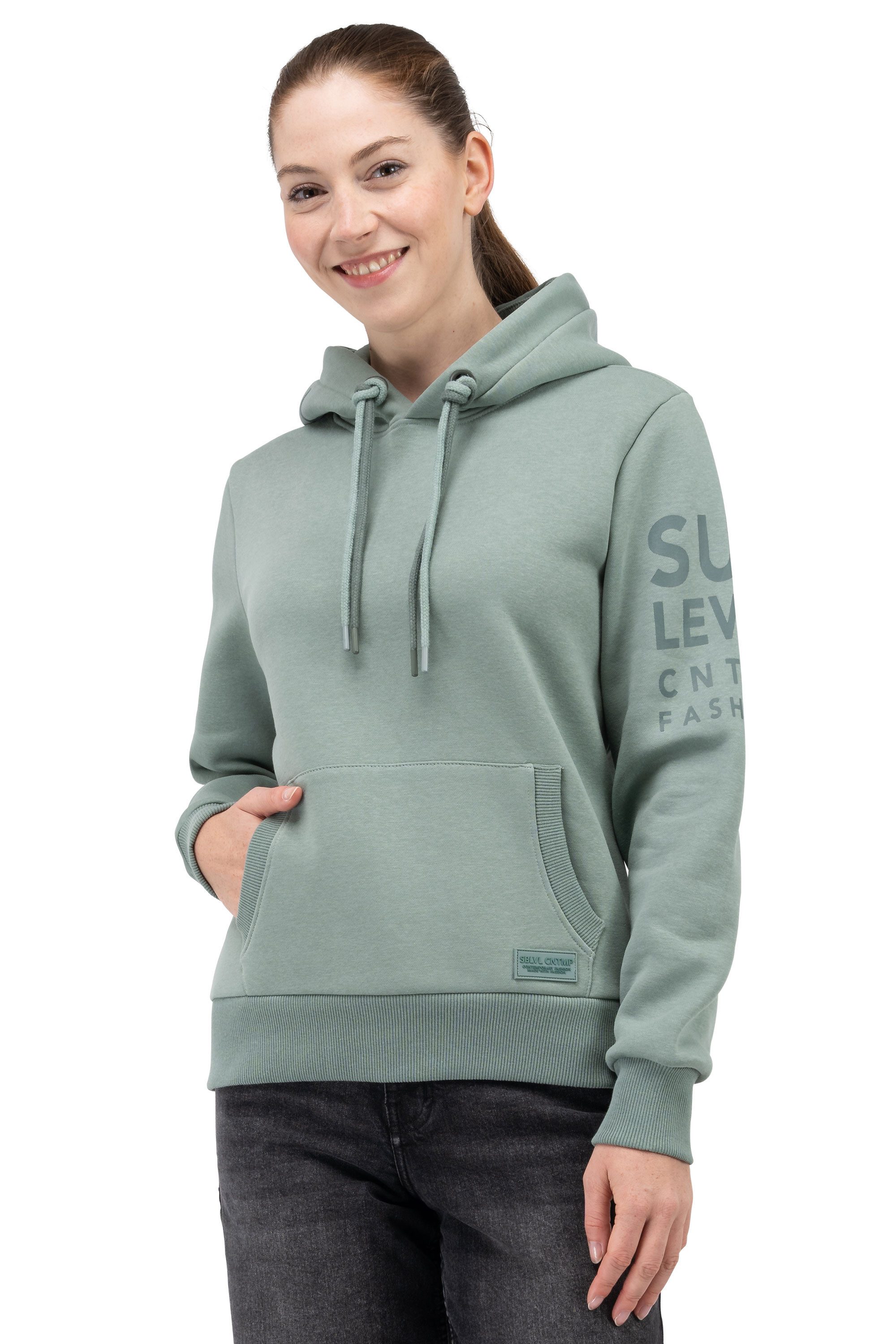 SUBLEVEL Kapuzenpullover Hoodie Damen Kapuzenpullover Kapuzensweater Sweats günstig online kaufen