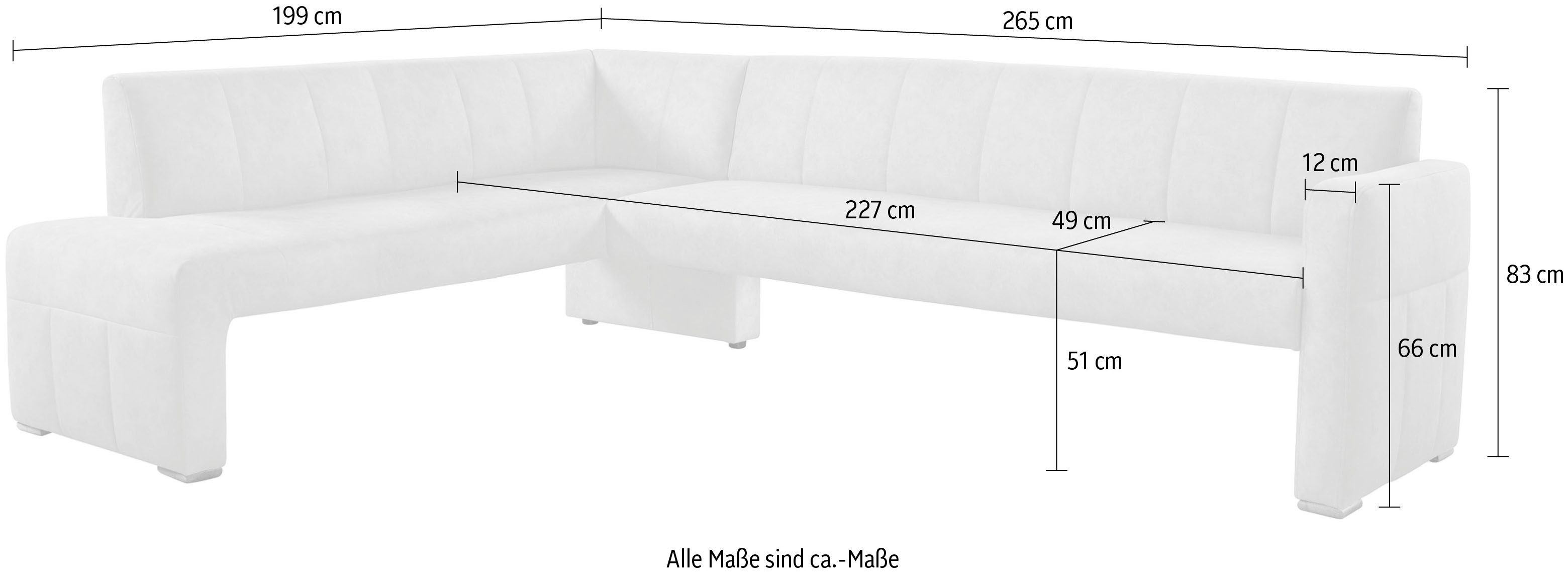 exxpo - sofa fashion Essbank, elegant und modern mit hohem Sitzkomfort – Bild 3 von 3
