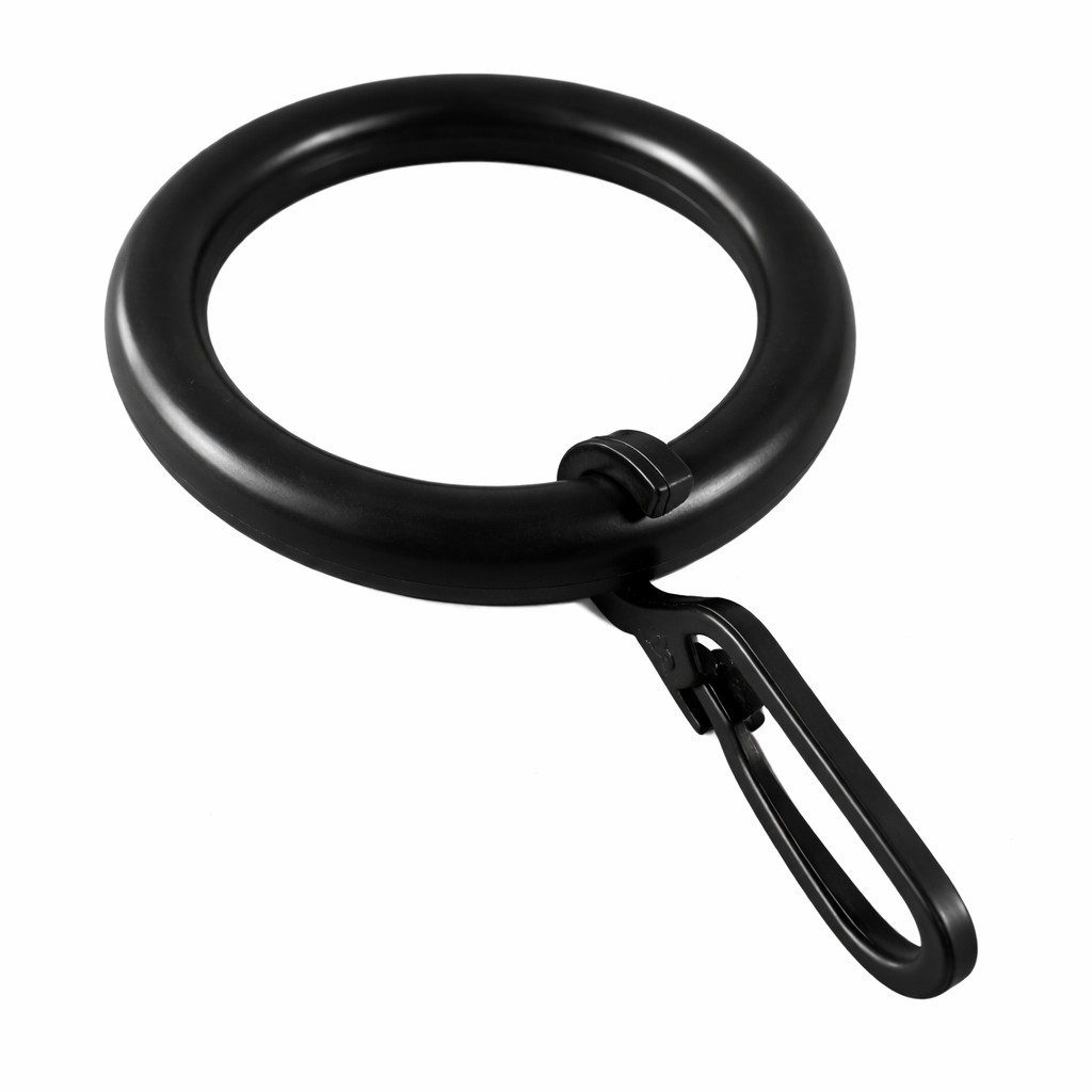 rewagi Gardinenstange Gardinenring mit Überklipshaken Ø41/57 mm Weiß Beige Schwarz, Verkaufseinheit 10, 30, 50, 100 Stück