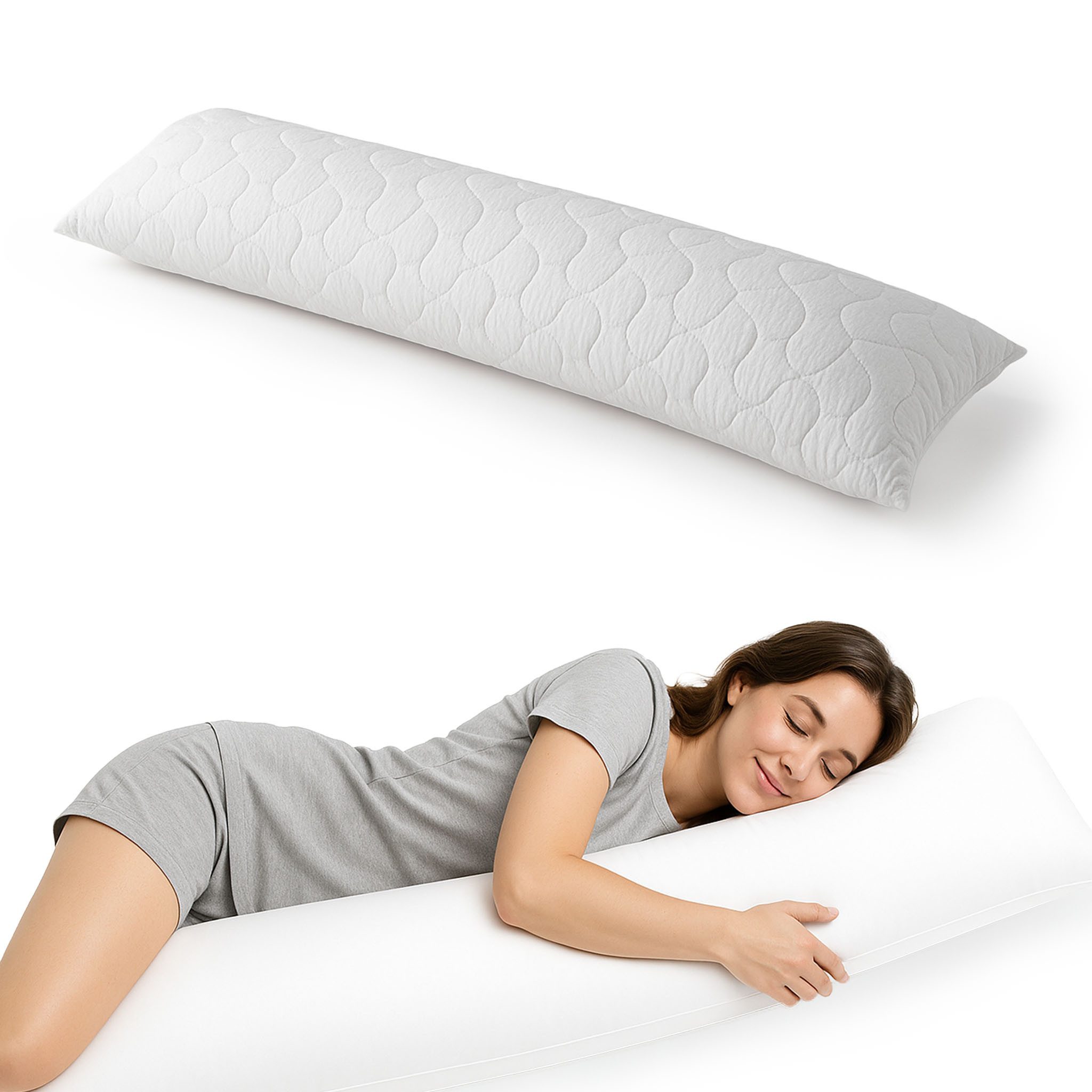 shapevital.de Seitenschläferkissen Seitenschläferkissen Vital-Dream, Ganzkörperkissen