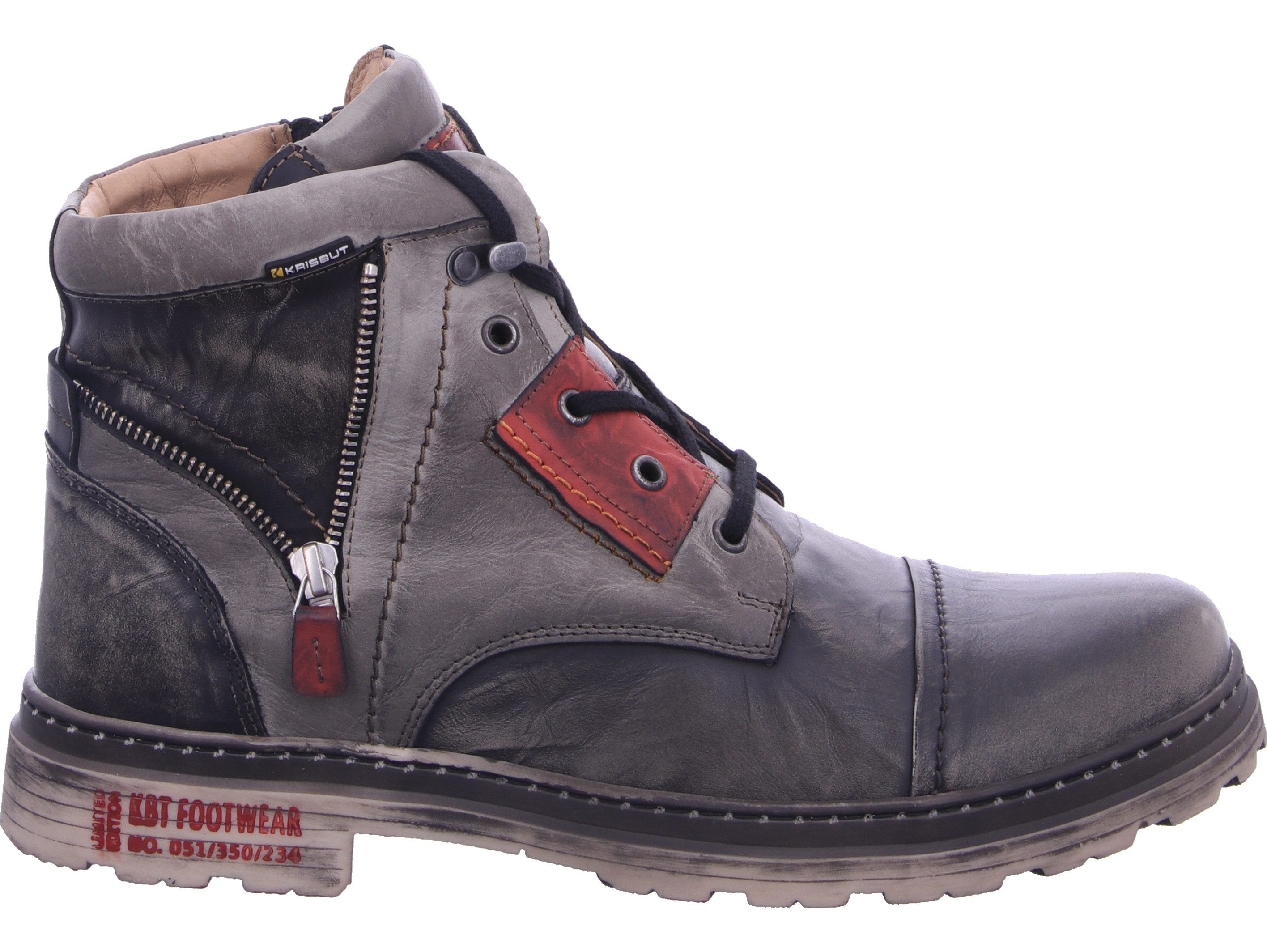 KRISBUT Schnürstiefel echtes Leder günstig online kaufen