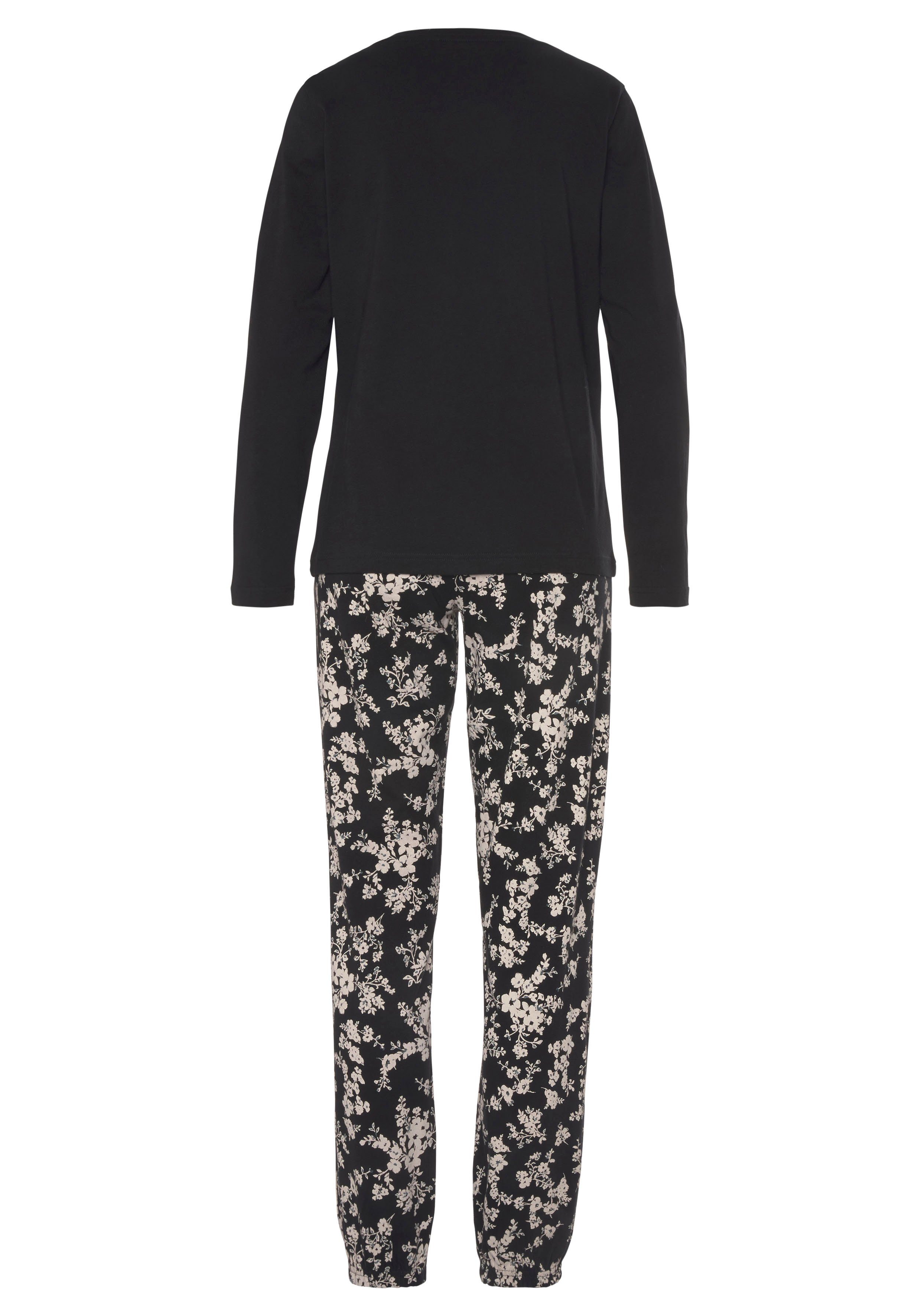 Vivance Dreams by Lascana Pyjama (Set, 2 tlg) mit schönem Naturprint