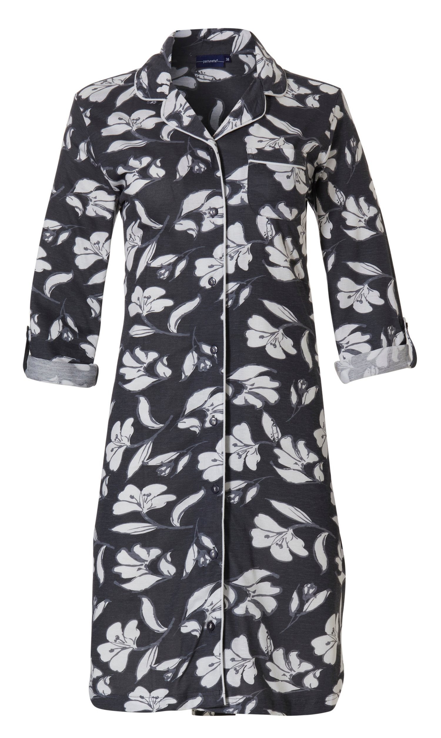 Pastunette Nachthemd Damen Nachthemd geknöpft (1-tlg) Modisches Design günstig online kaufen