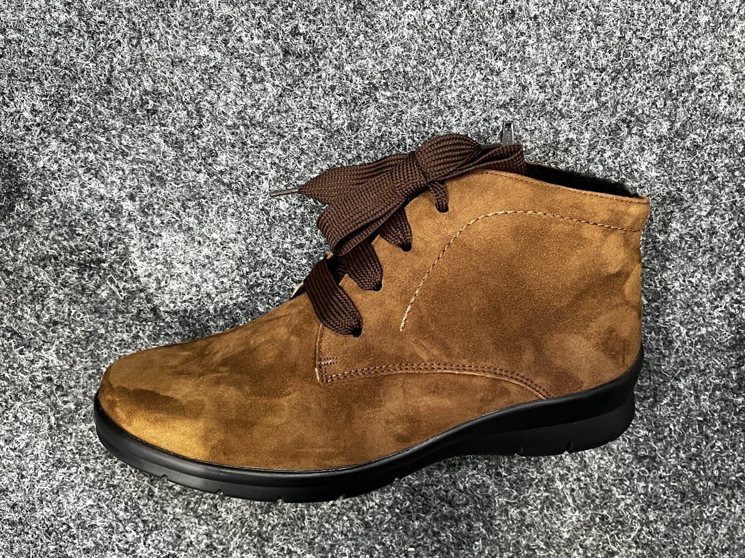 Schnürstiefelette Semler cognac