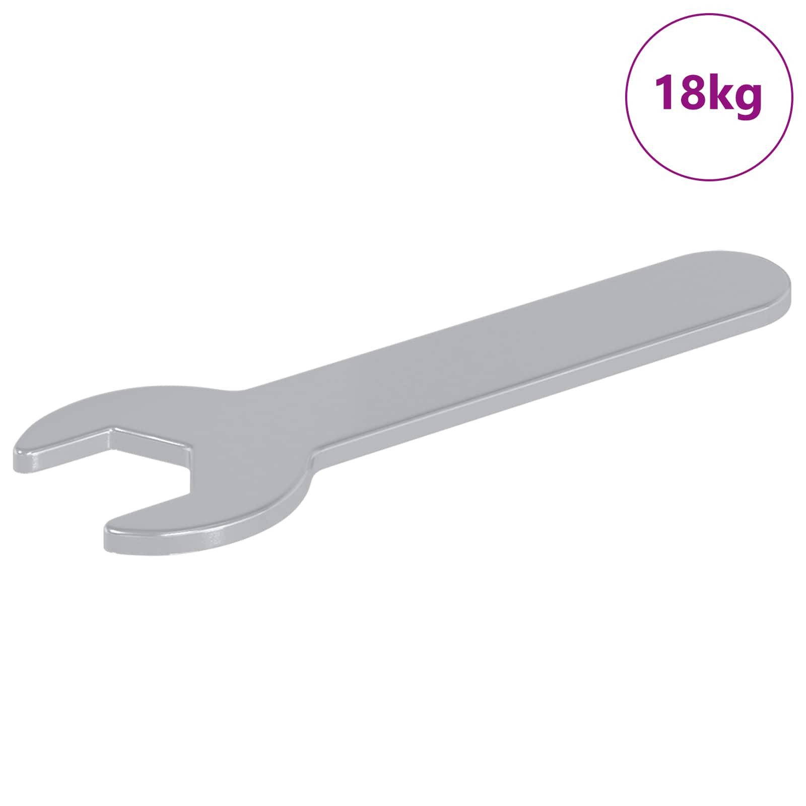 vidaXL Schlagschrauber Spanner 1593 pcs Silber 13 mm Eisen, (1593-tlg)