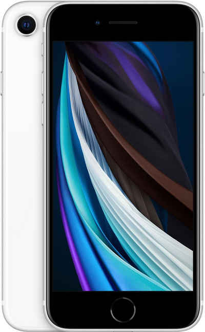 Apple iPhone SE 64GB (2020) Smartphone (11,94 cm/4,7 Zoll, 64 GB Speicherplatz, 12 MP Kamera, ohne Strom-Adapter und Kopfhörer)