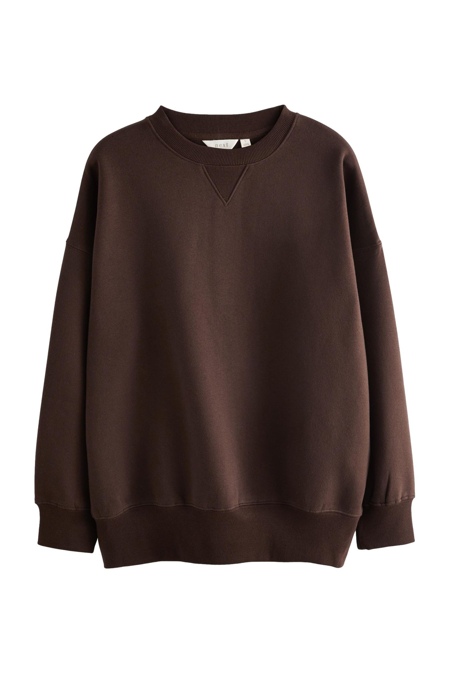 Next Longsweatshirt Dickes angerautes Sweatshirt mit günstig online kaufen