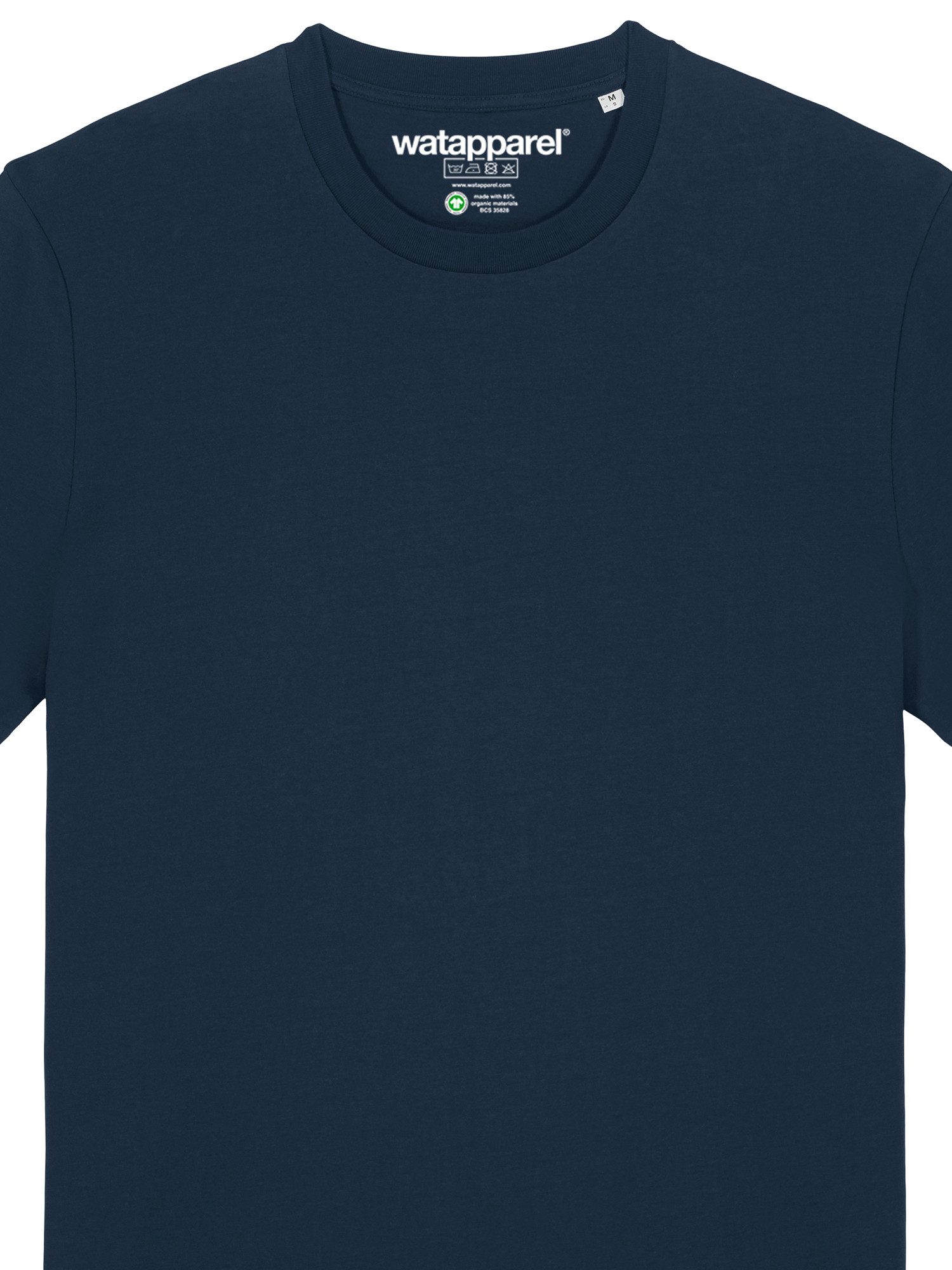 wat? Apparel T-Shirt 2er Multipack Bio Basic T-Shirt French Navy