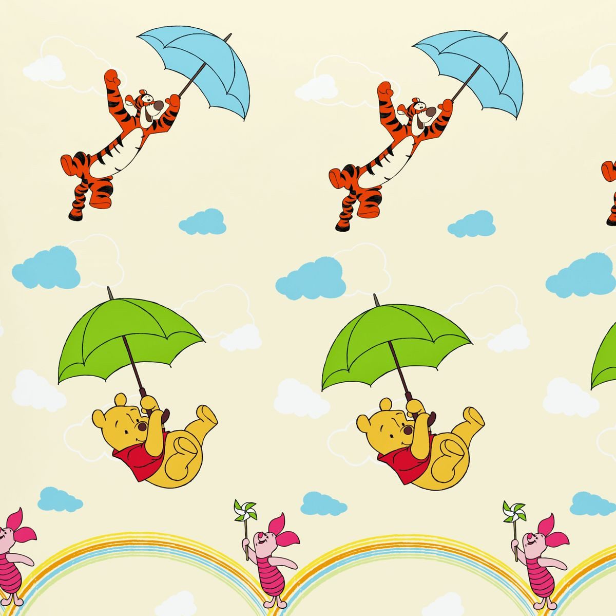 Disney Babybettwäsche Winnie Pooh & seine Freunde Disney 100x135cm, Renforc günstig online kaufen