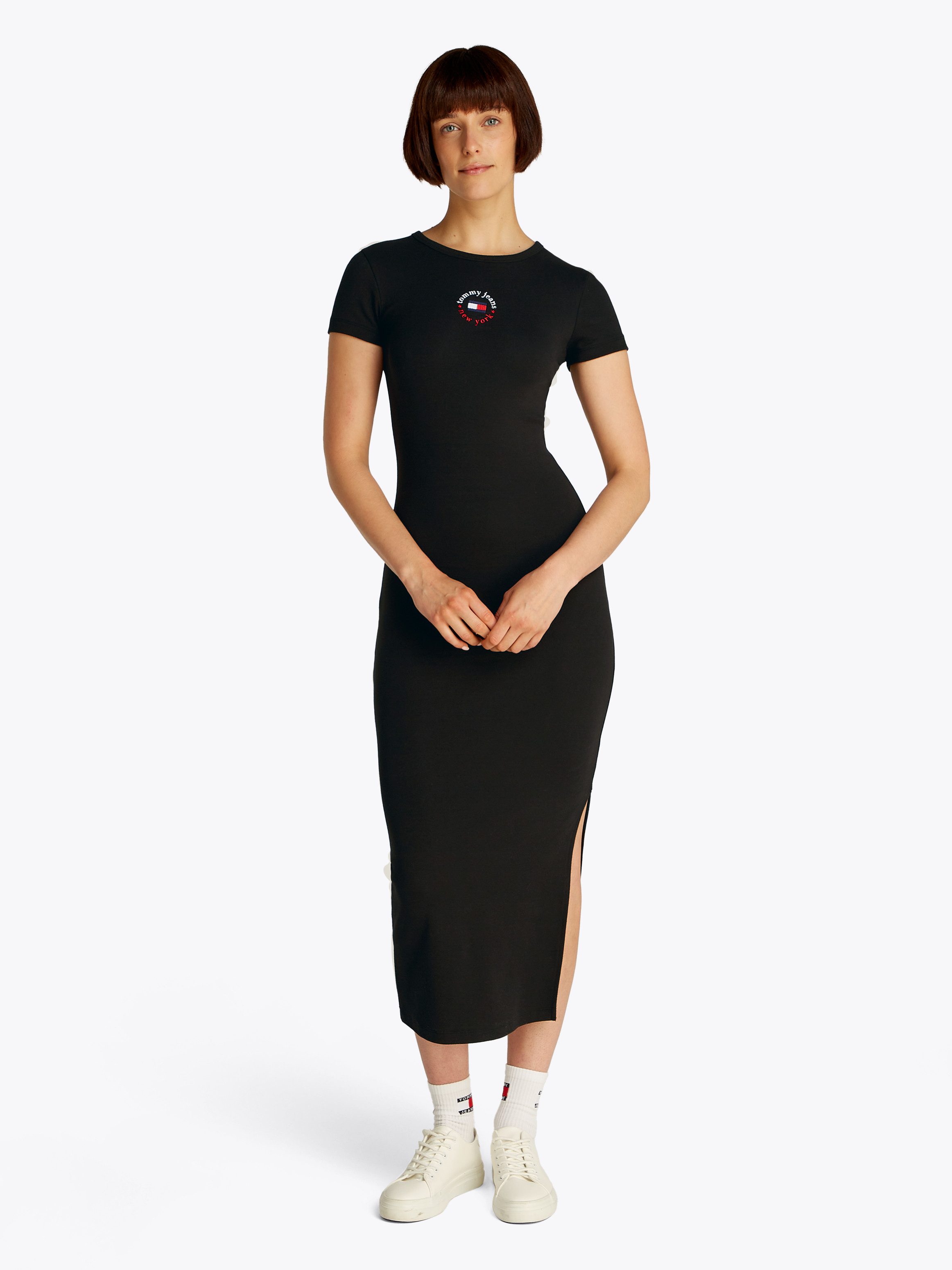 Jerseykleid TJW BODYCON LOGO 2 DRESS