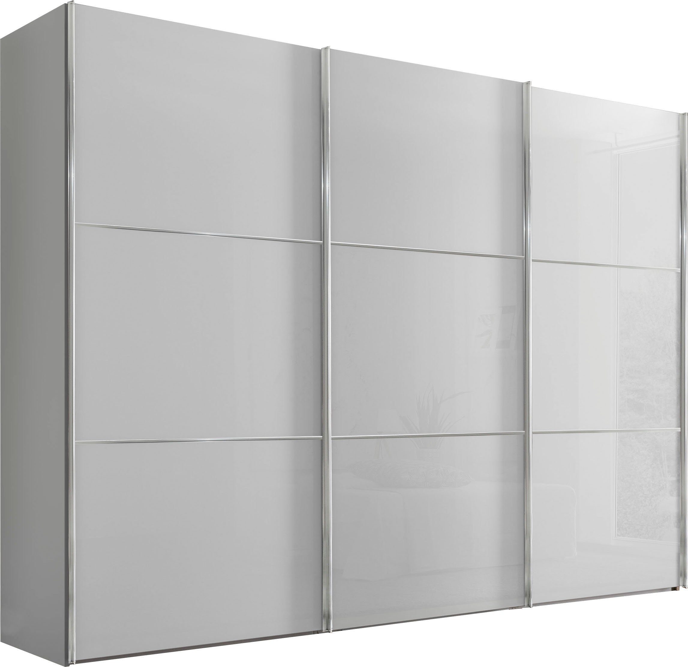 STAUD Schwebetürenschrank Includo Glas, Made in Germany