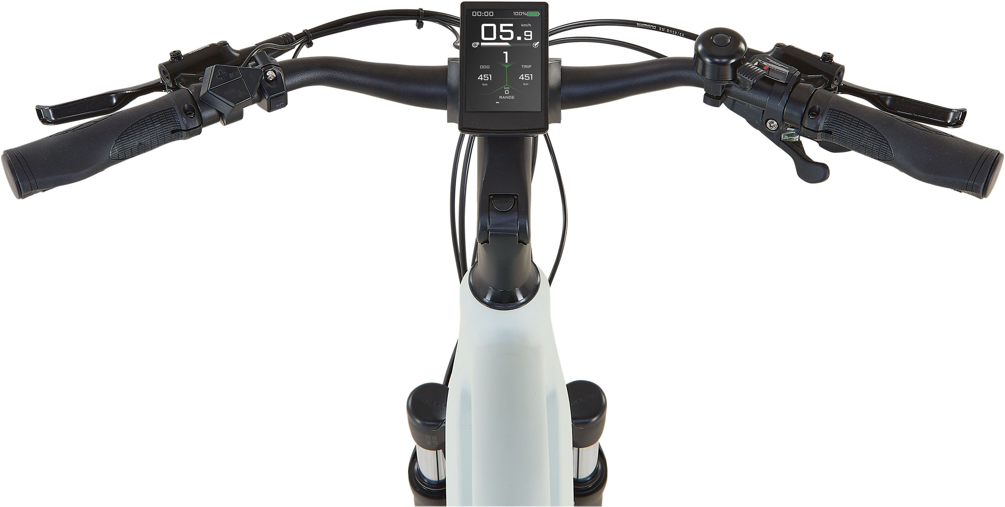 Prophete E-Bike Trekkingrad Entdecker 5.0, 10 Gang Shimano Deore Schaltwerk, Kettenschaltung, Mittelmotor, 720 Wh, Pedelec, Elektrofahrrad für Damen