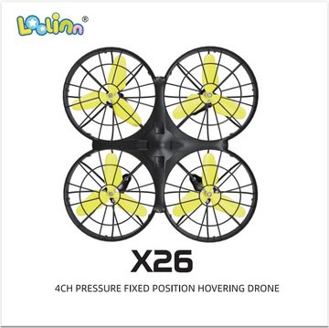 Loolinn Drohne (Kinder Mini Drohne - RC Quadrocopter, 360° Flips, 20 Min. Flugzeit)