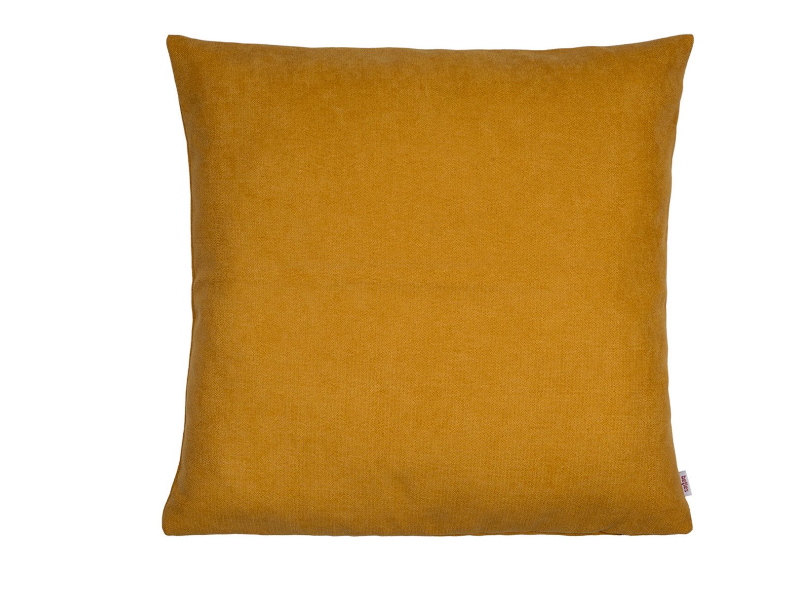 beties Kissenhülle FarbTon, (1 Stück), Chenille-Haptik in Raumausstatter Qualität ca. 50x50 cm curry-gelb
