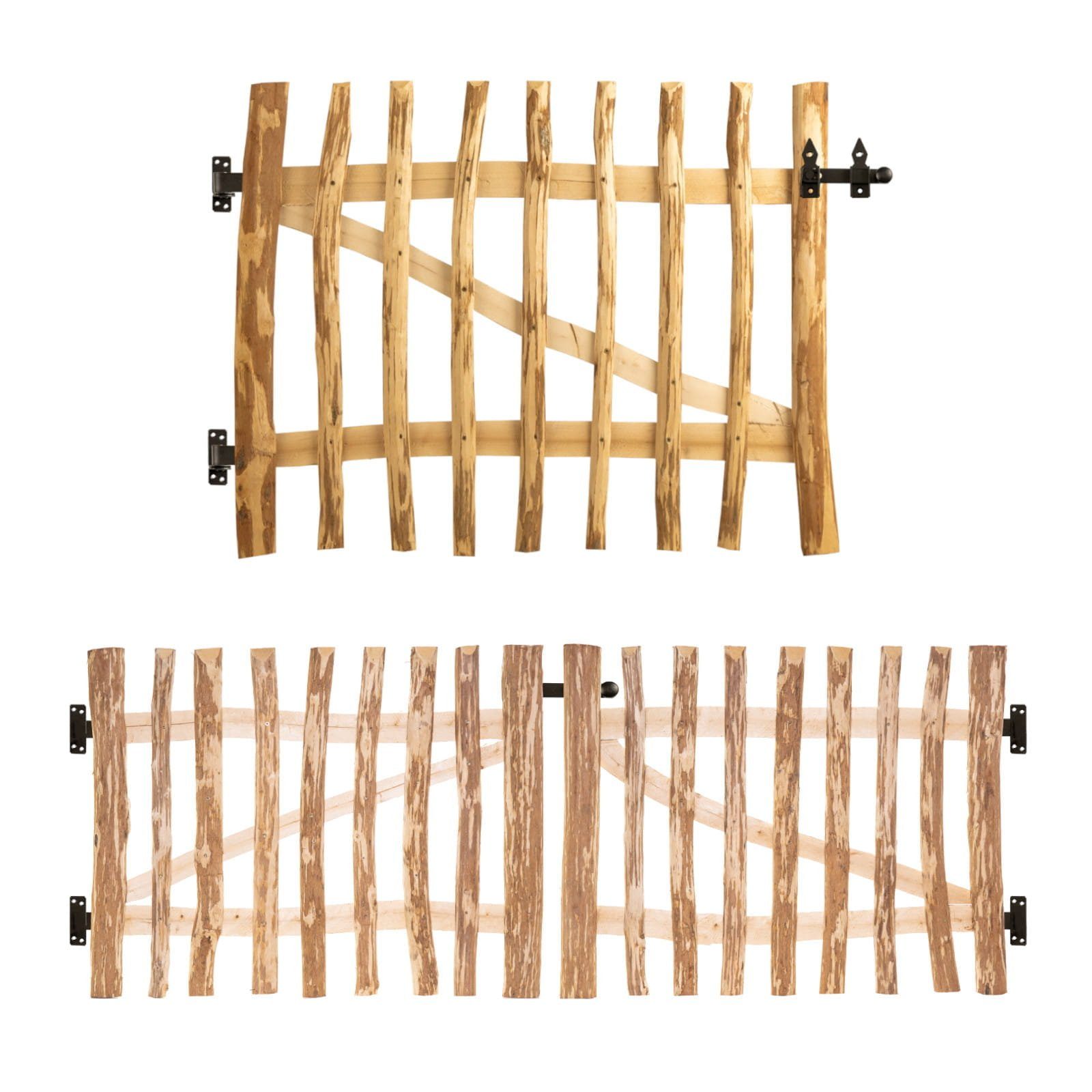 BooGardi Gartentor Staketentor Bausatz, (Höhe 50cm x Breite 80cm Lattenabst günstig online kaufen