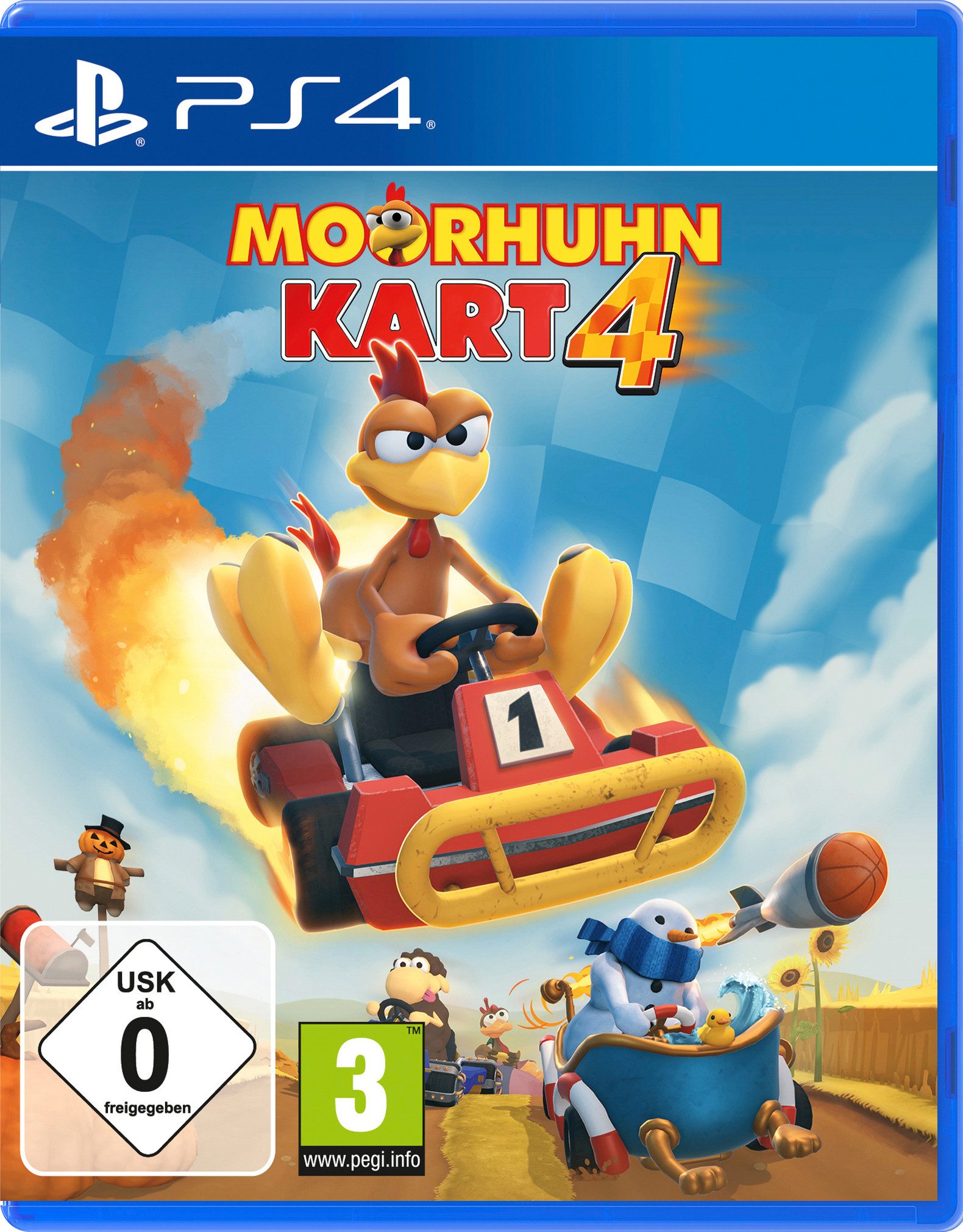 Moorhuhn Kart 4 (Blu-ray Disc), PlayStation 4