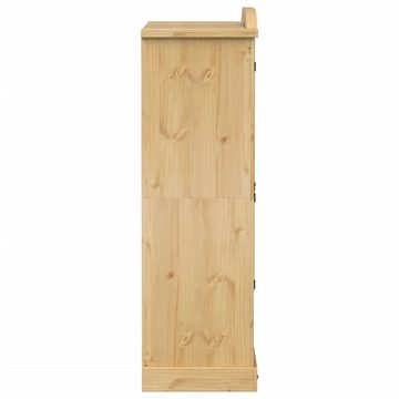 vidaXL Kleiderschrank Kleiderschrank Corona 151,5x52x170 cm Massivholz Kiefer