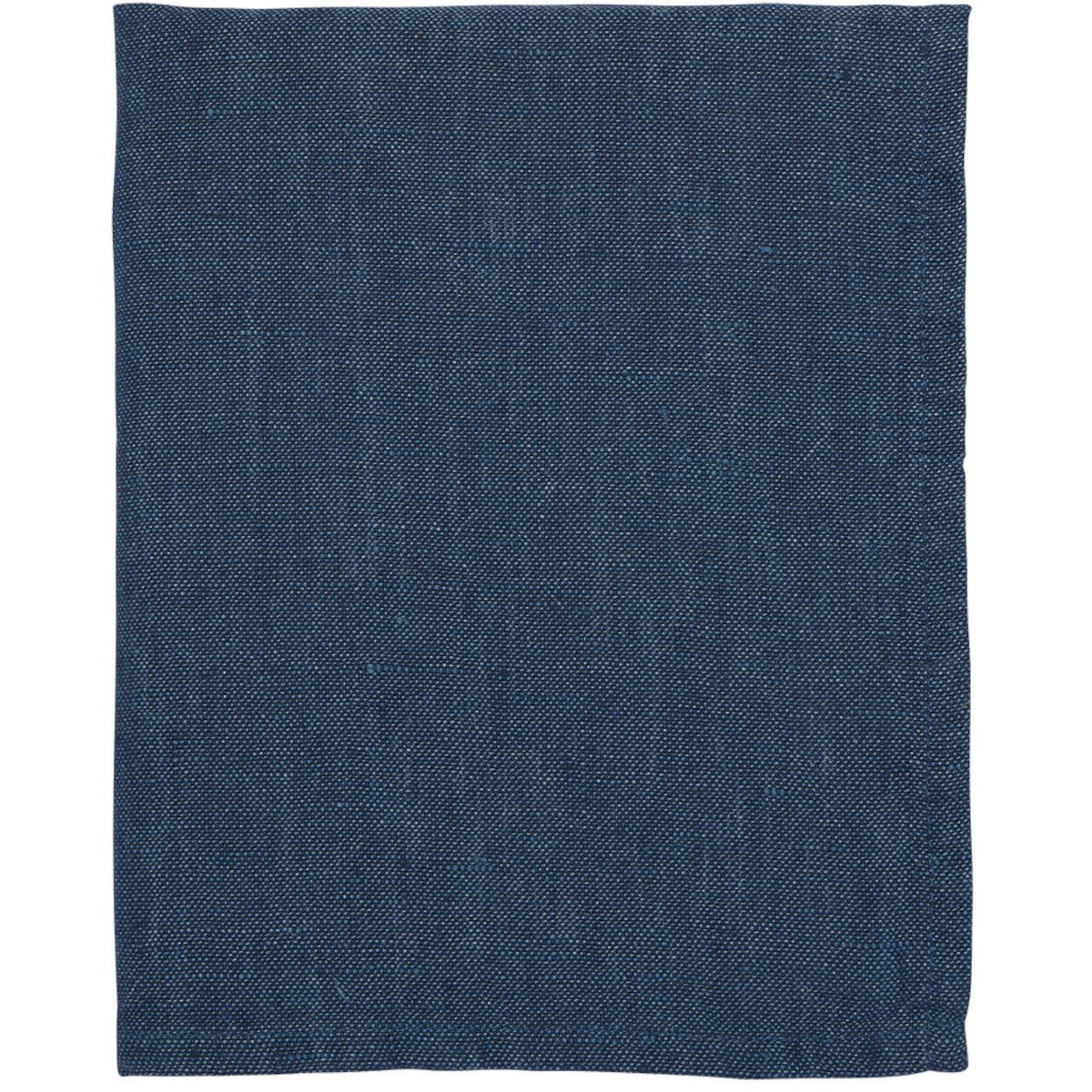 Greengate Stoffserviette Leinen Serviette marineblau 40x40cm