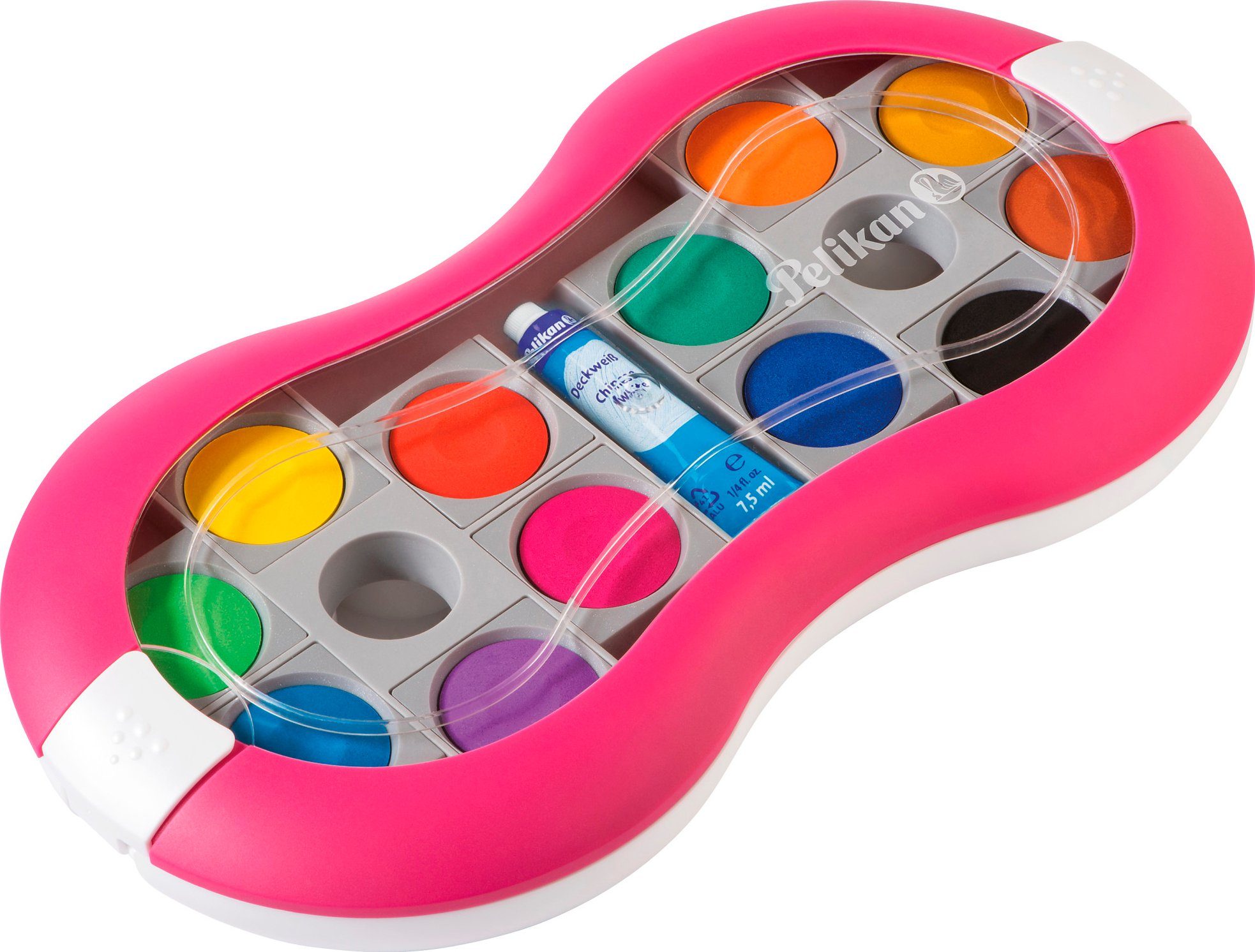 Pelikan Malpalette Deckfarbkasten Space, 12 Farben