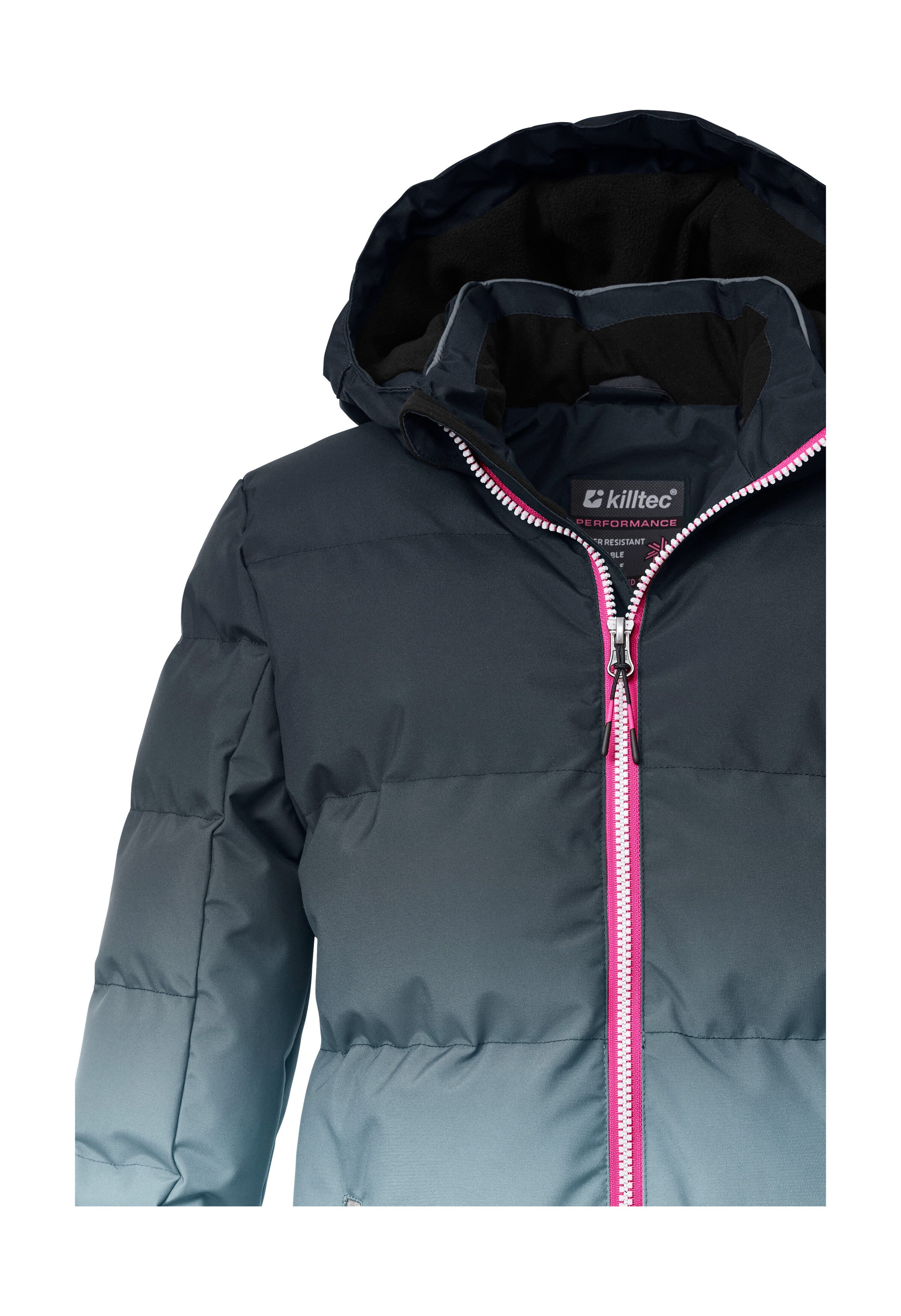 Killtec Skijacke KSW 330 GRLS SKI QLTD JCKT Wasserabweisende Winterjacke, atmungsaktiv, verstellbare Kapuze – Bild 3 von 5