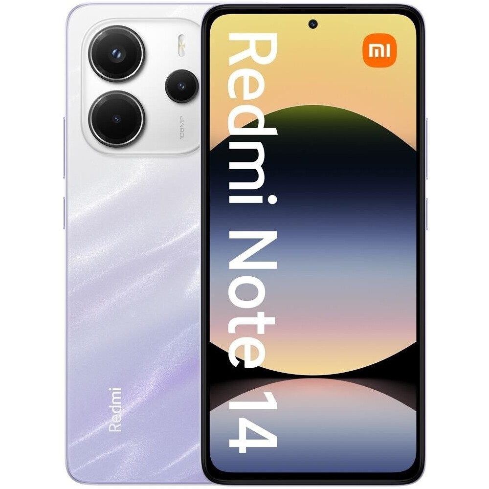 Xiaomi Redmi Note 14 128 GB / 6 GB - Smartphone - mist purple Smartphone (6.67 Zoll)