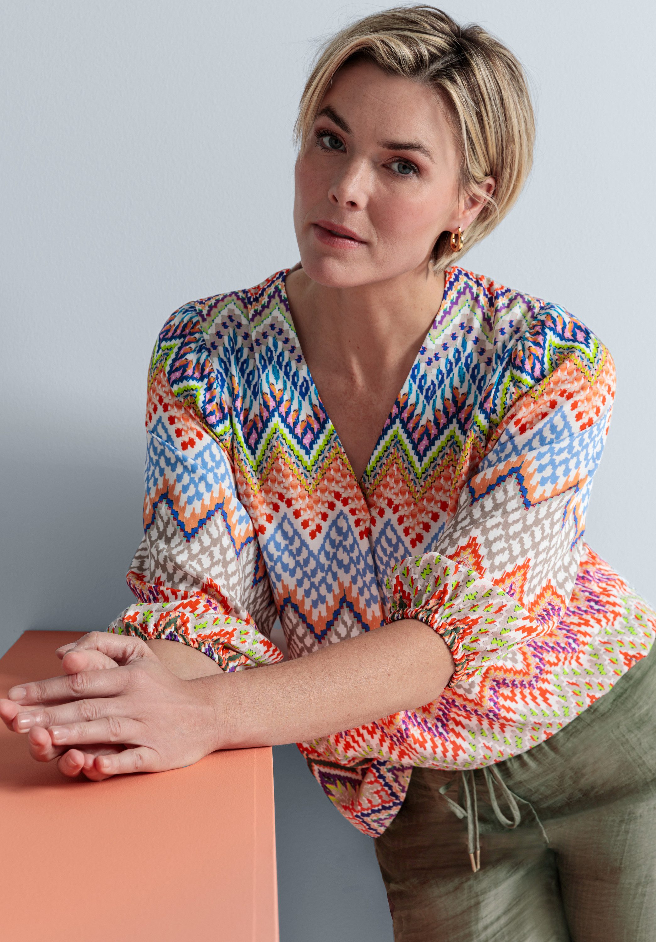 bianca Druckbluse ALENA mit modischem Print günstig online kaufen